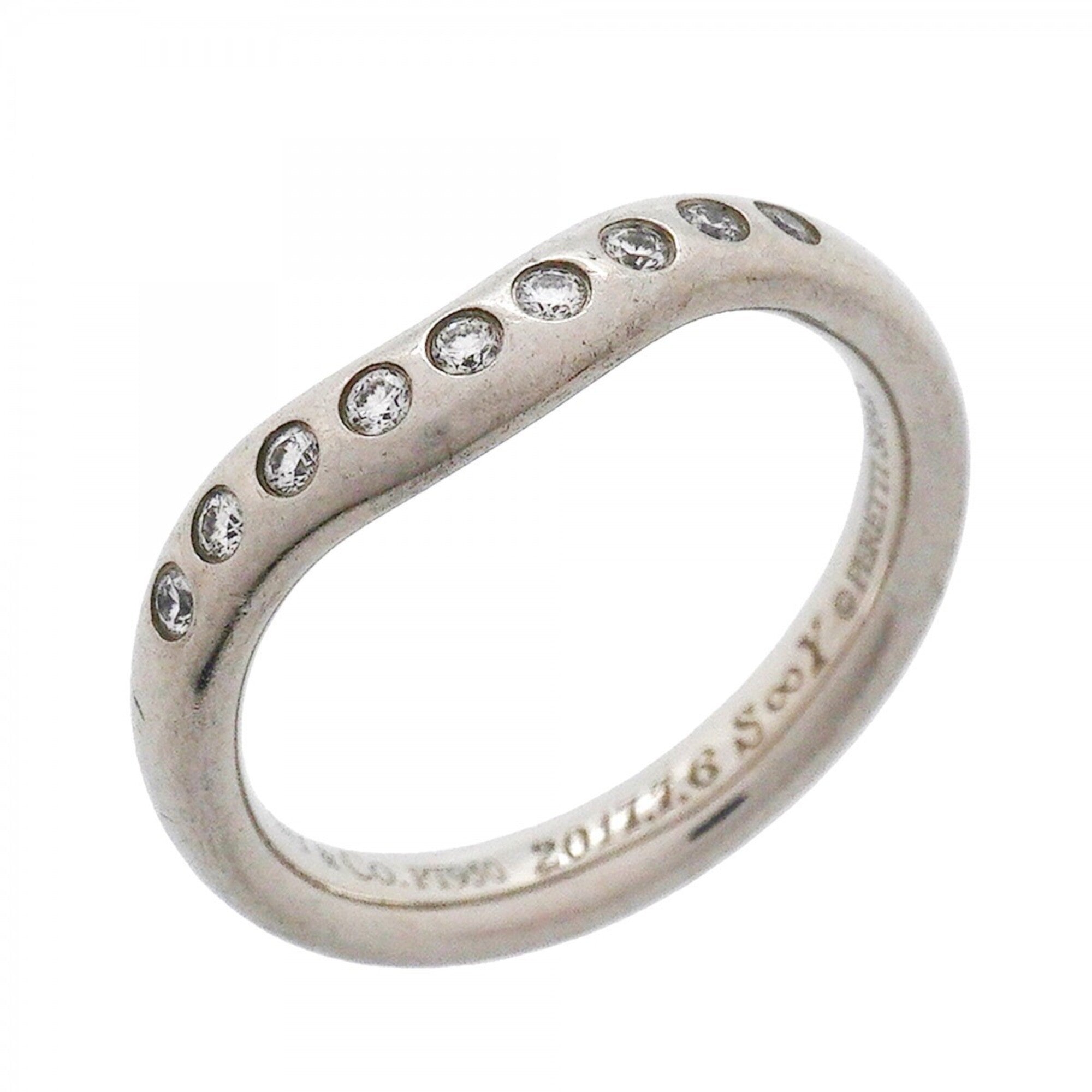 Tiffany Platinum 950 Band Ring (Pre-Owned)