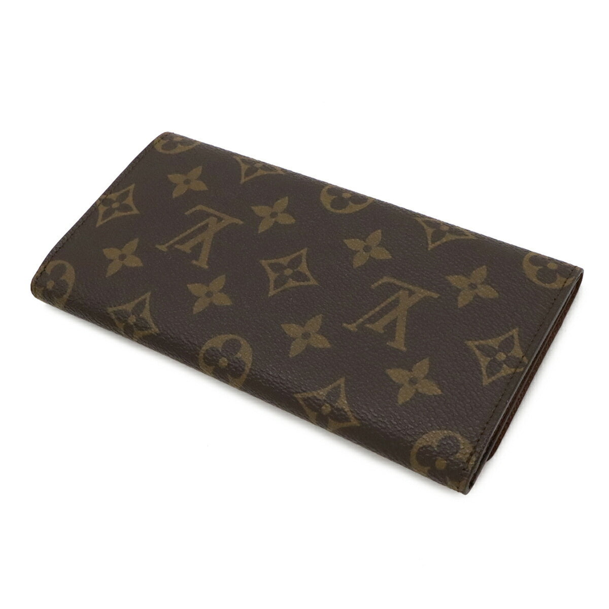 Louis Vuitton Brown Monogram Monogram Long Wallet (Bi-Fold) (Pre-Owned)