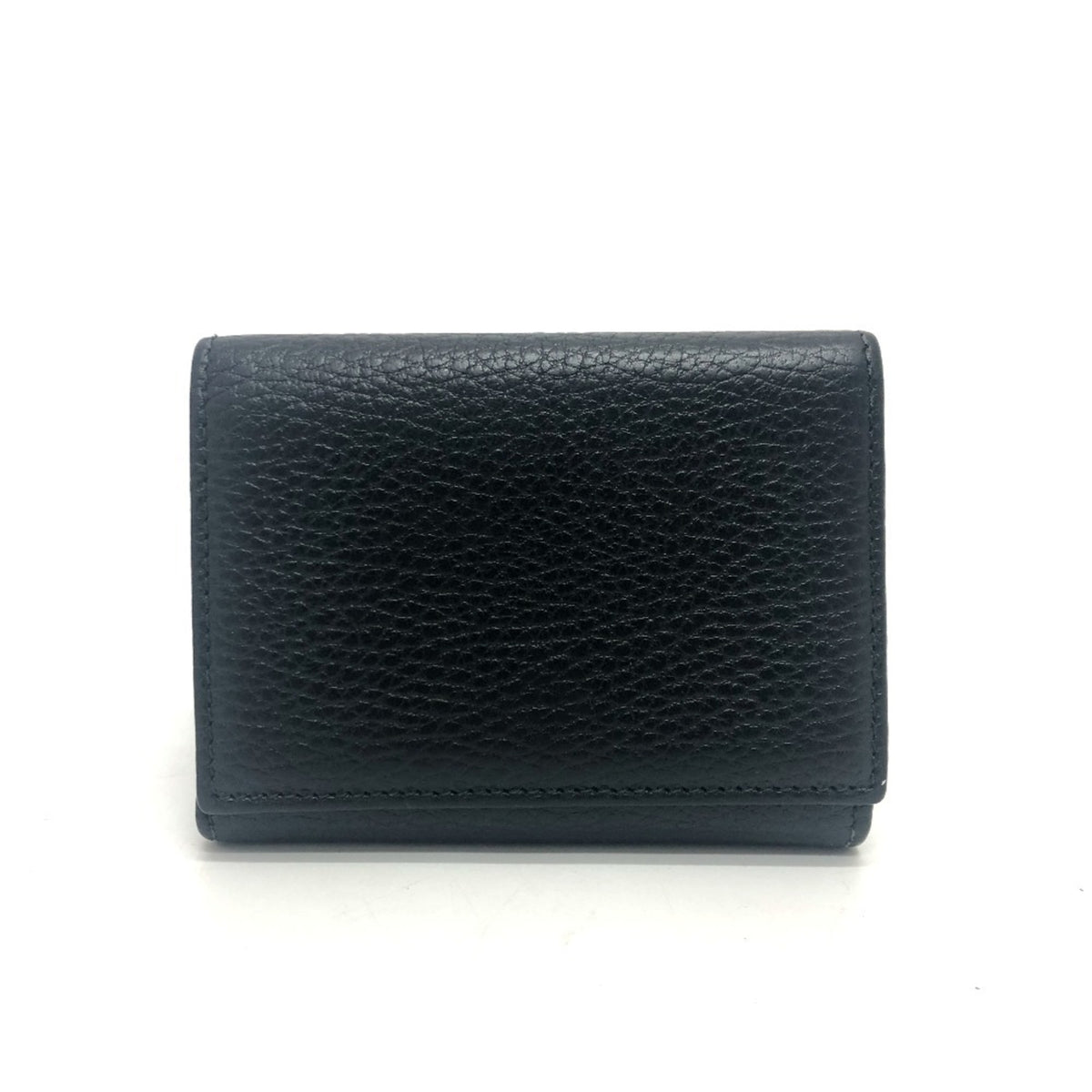 Gucci Black Leather Wallet (Tri-Fold) (Pre-Owned)