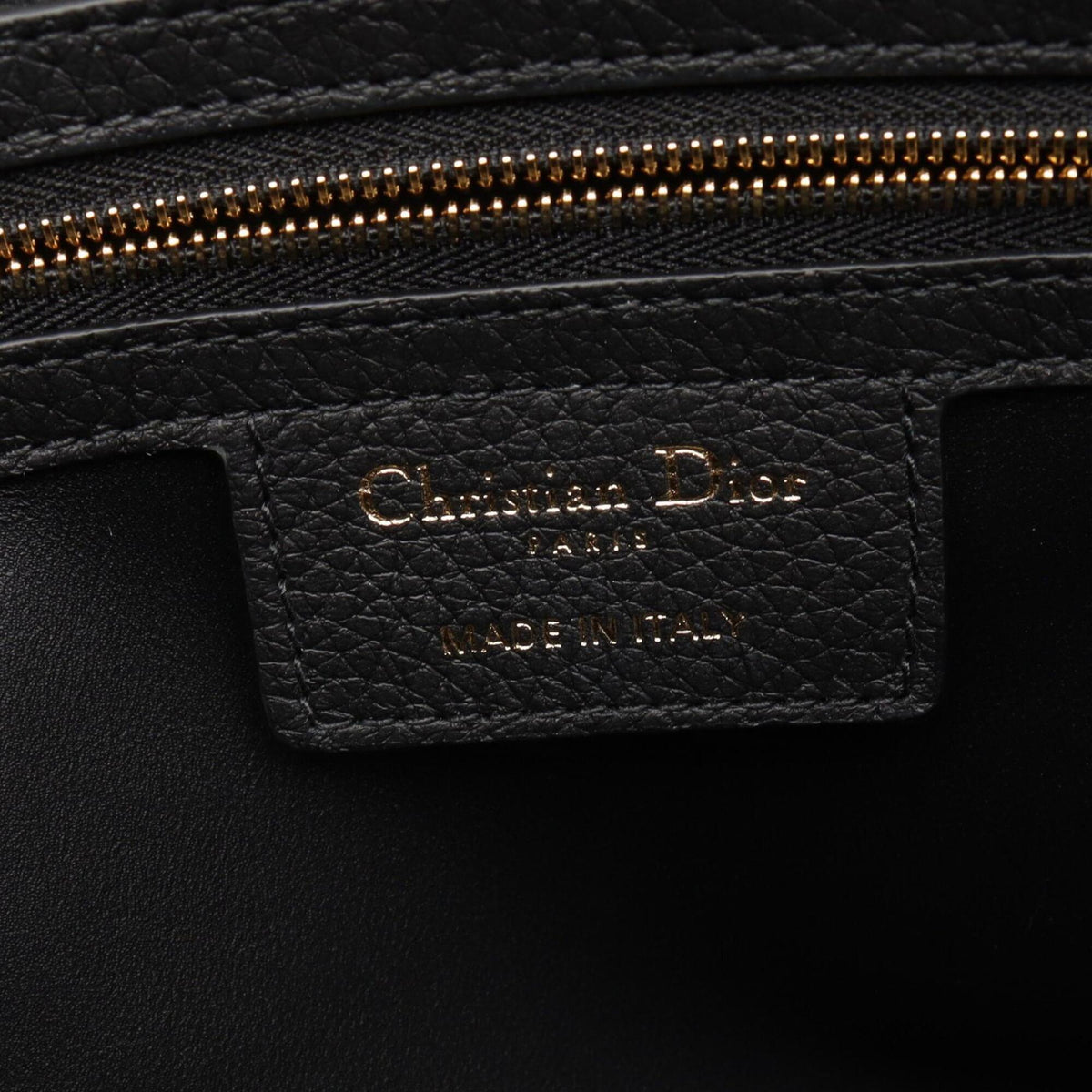 Christian Dior Black Leather Handbag (Pre-Owned)