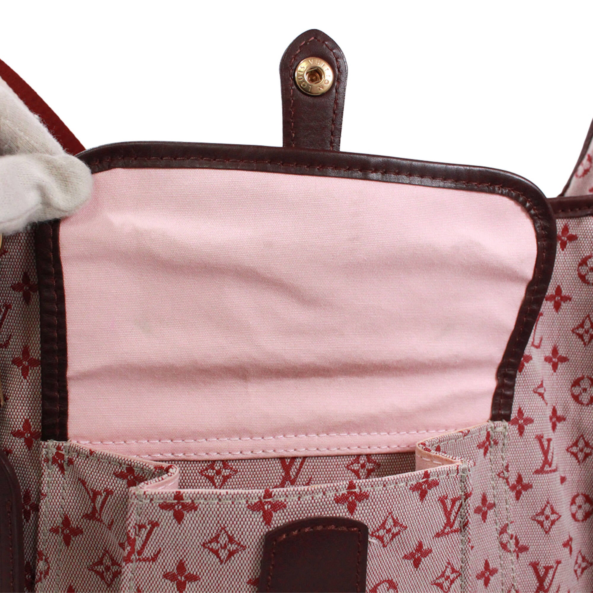 Louis Vuitton Cerise Red Color Monogram Mini Shoulder Bag (Pre-Owned)