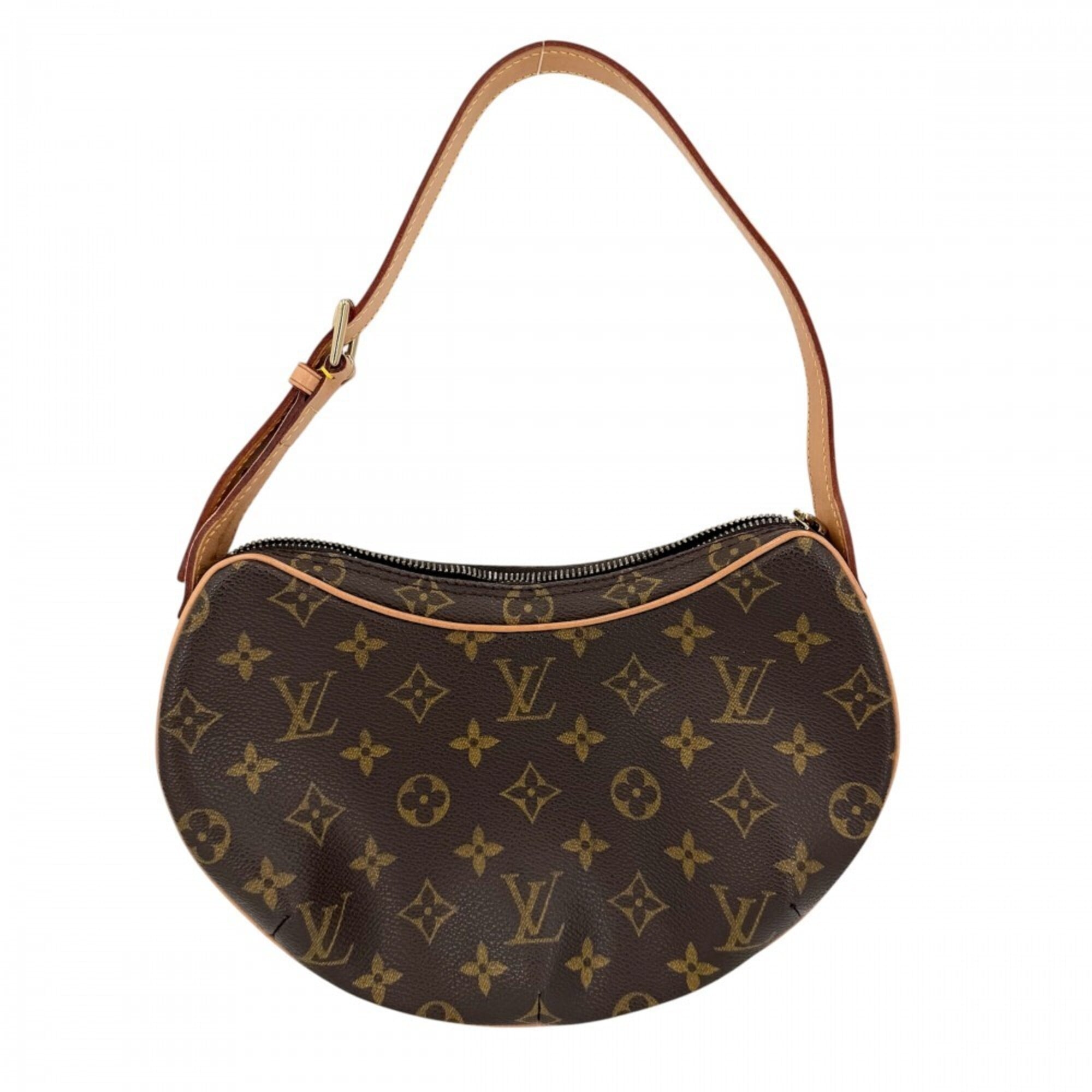 Louis Vuitton Brown Monogram Monogram Pochette Shoulder Bag (Pre-Owned)