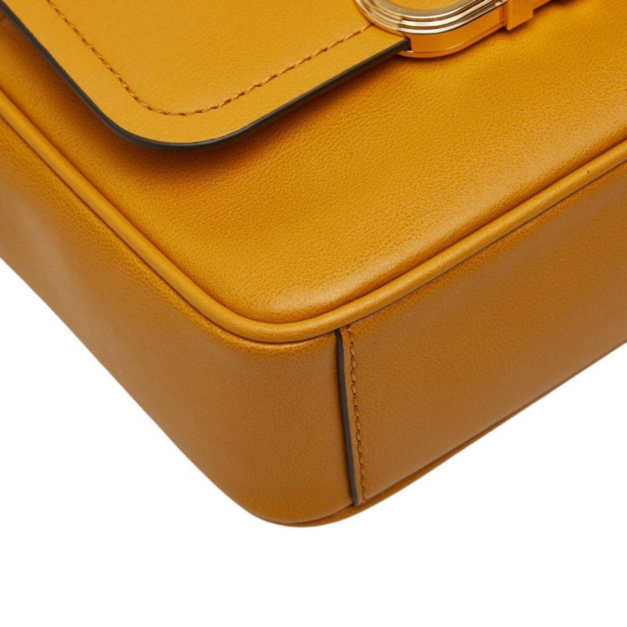 Michael Kors Yellow Leather Shoulder Bag (Pre-Owned)