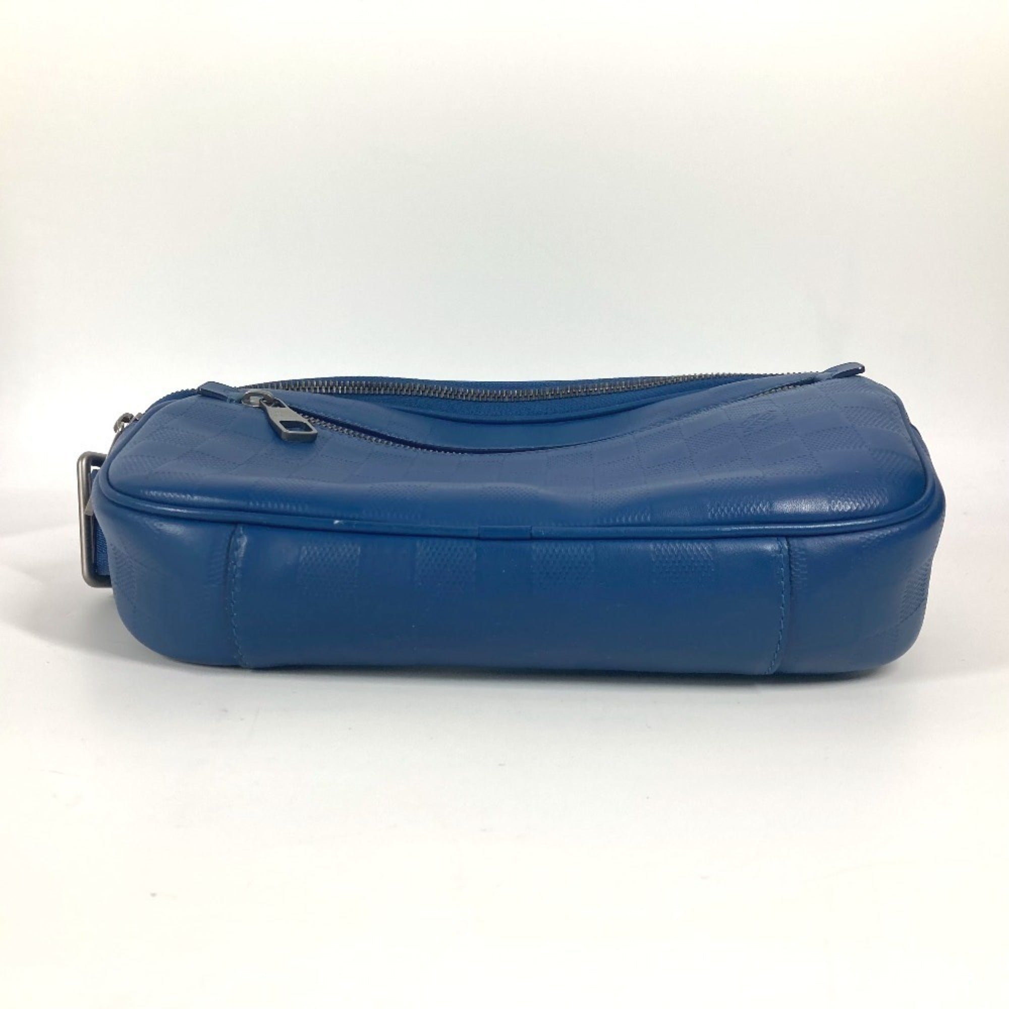 Louis Vuitton Blue Damier Infini Shoulder Bag Sling Bag (Pre-Owned)