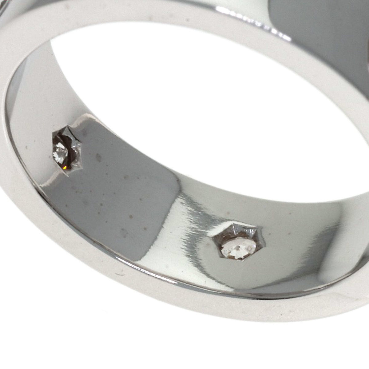Cartier White Gold White Gold (18K) Band Ring (Pre-Owned)