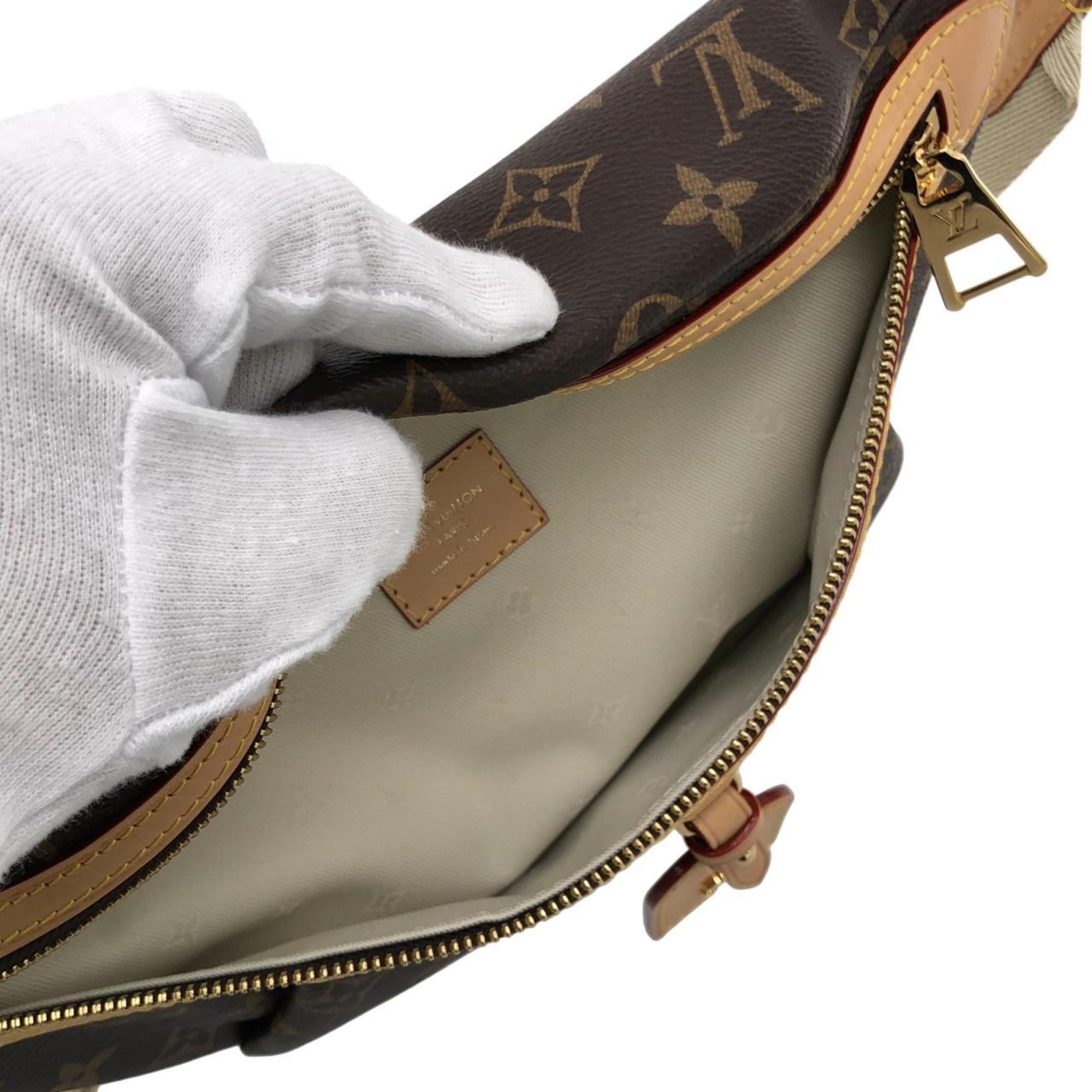 Louis Vuitton Marron Coated Canvas Handbag (Pre-Owned)