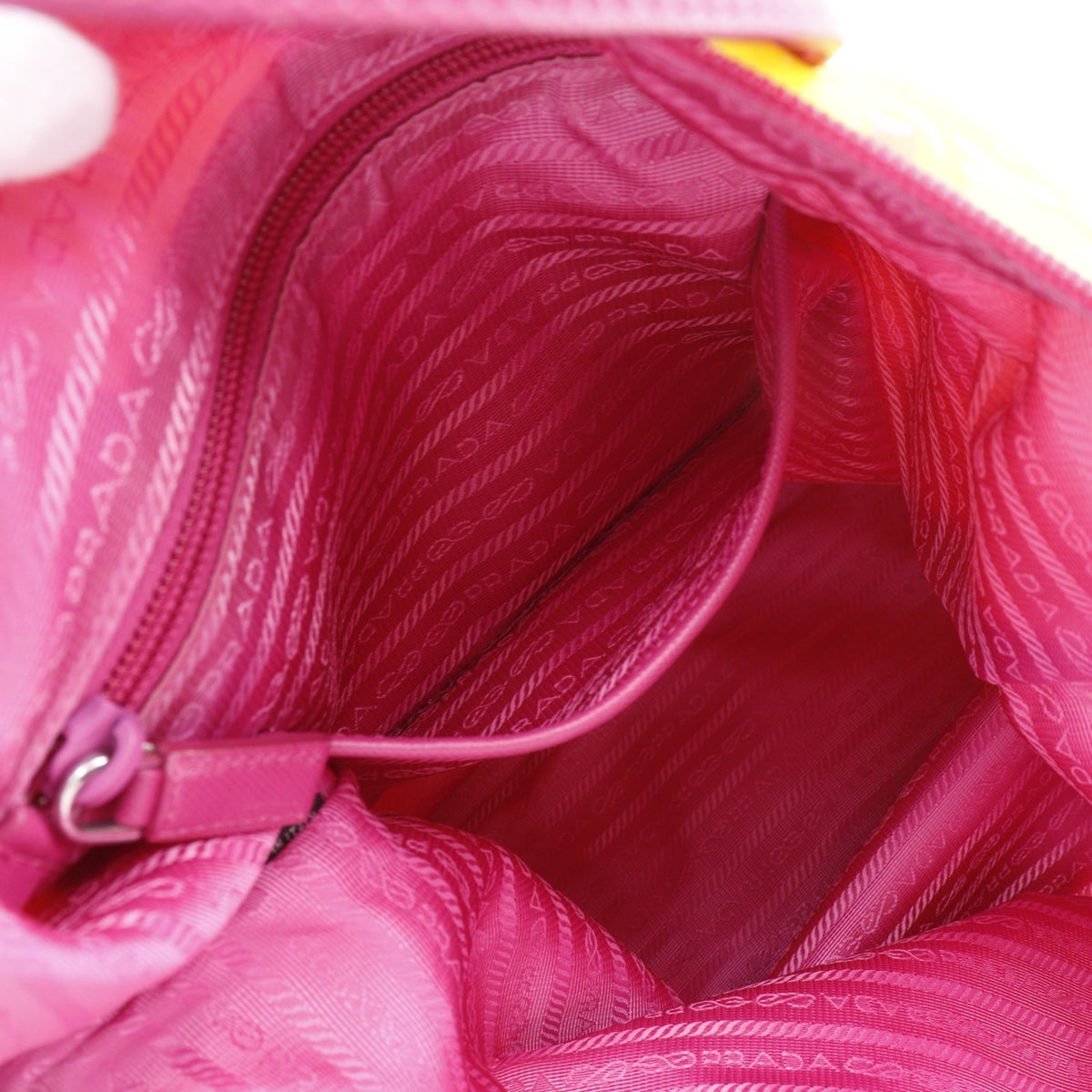 Prada Pink Nylon Tote Bag (Pre-Owned)