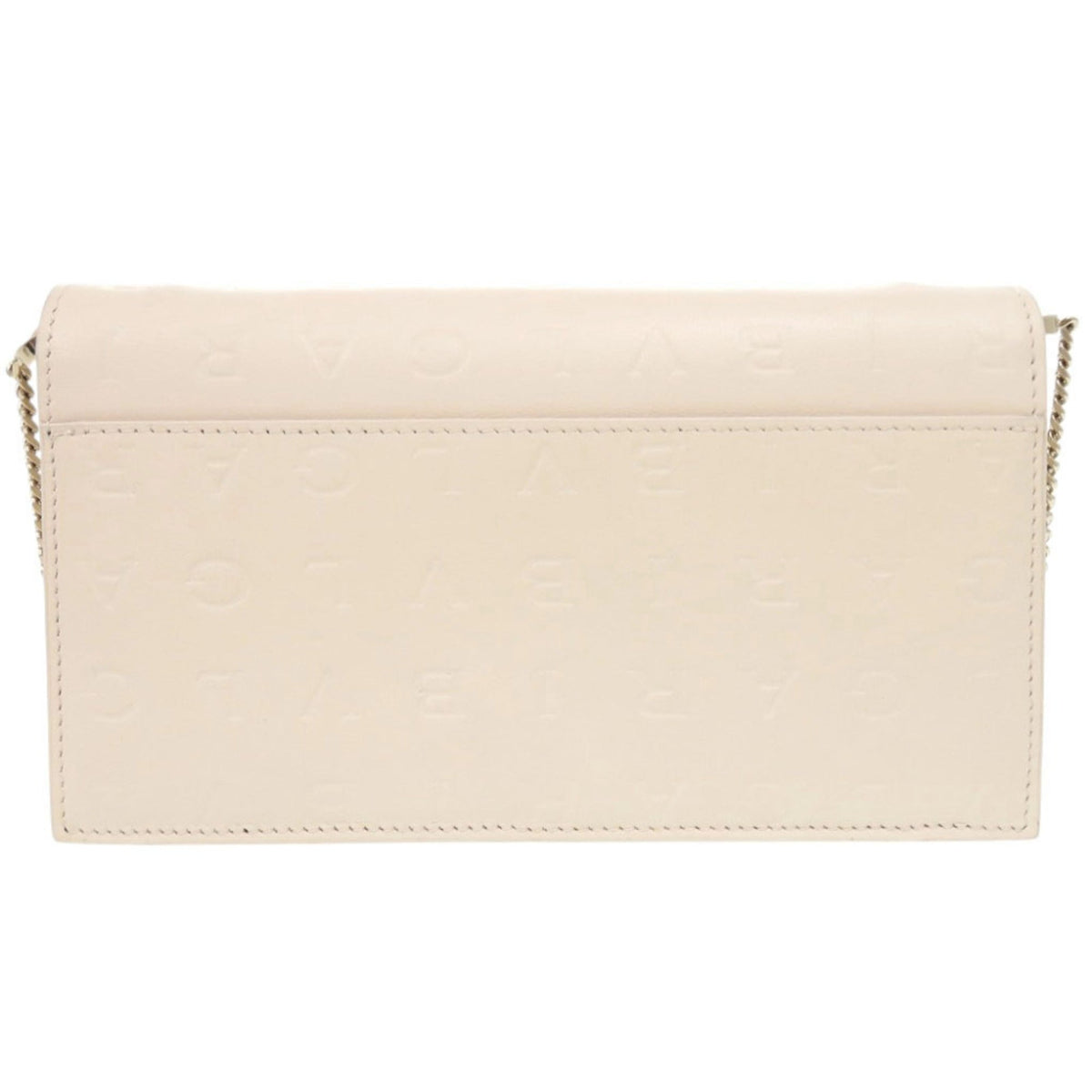 Bvlgari Ivory Leather Shoulder Bag (Pre-Owned)