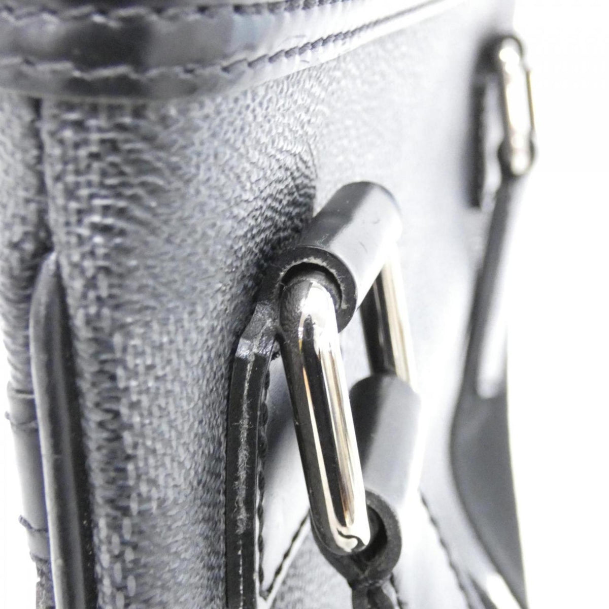 Louis Vuitton Damier Graphite Gray Damier Graphite Shoulder Bag (Pre-Owned)