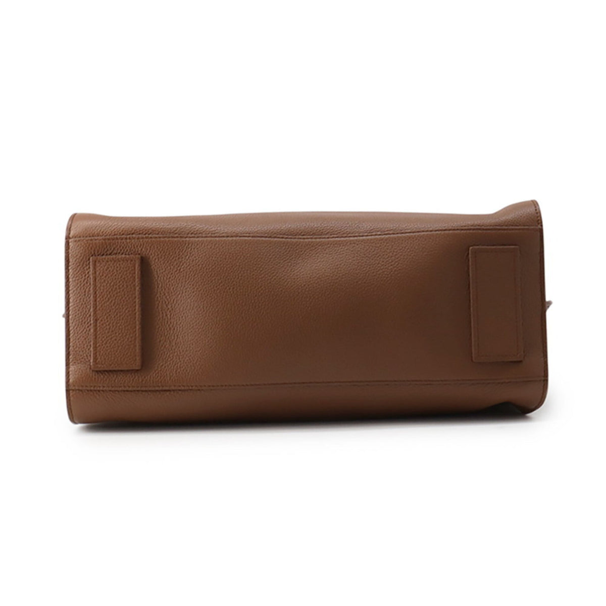 Saint Laurent Brown Leather Handbag Tote Bag (Pre-Owned)