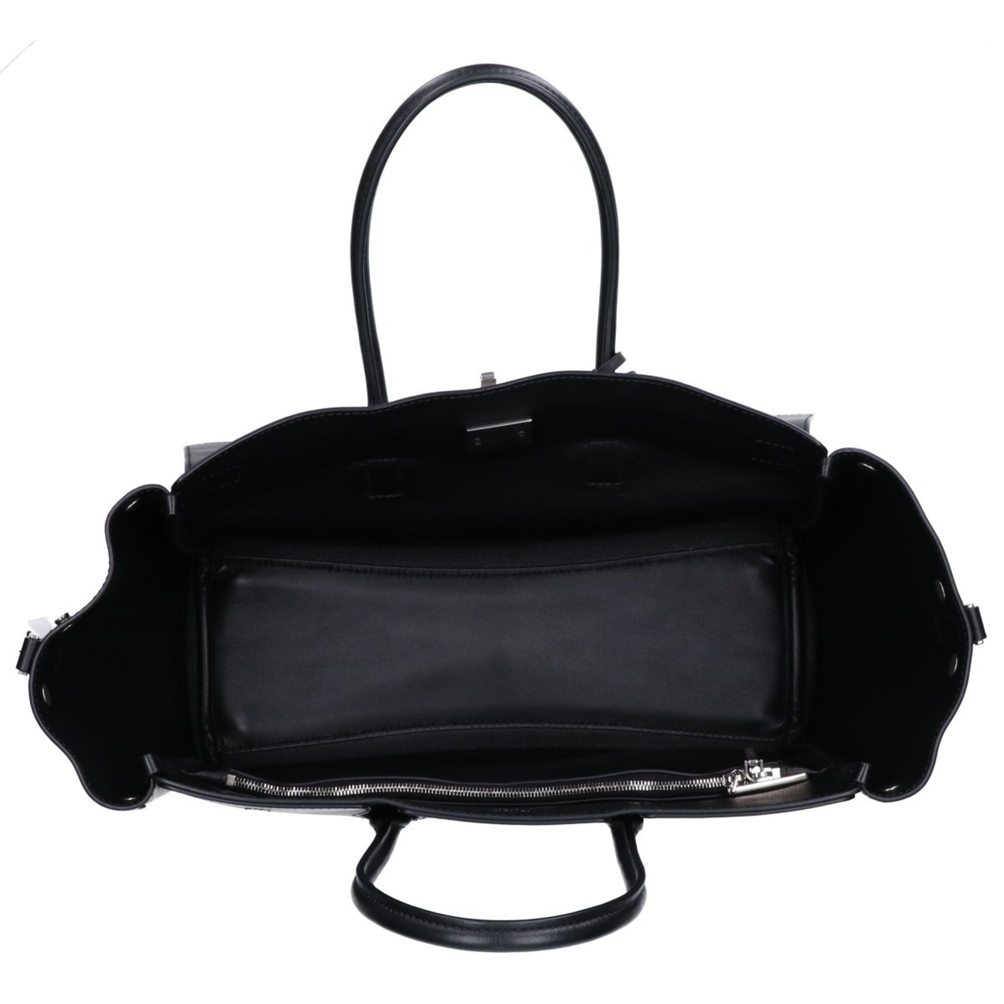 Balenciaga Black Leather Shoulder Bag (Pre-Owned)