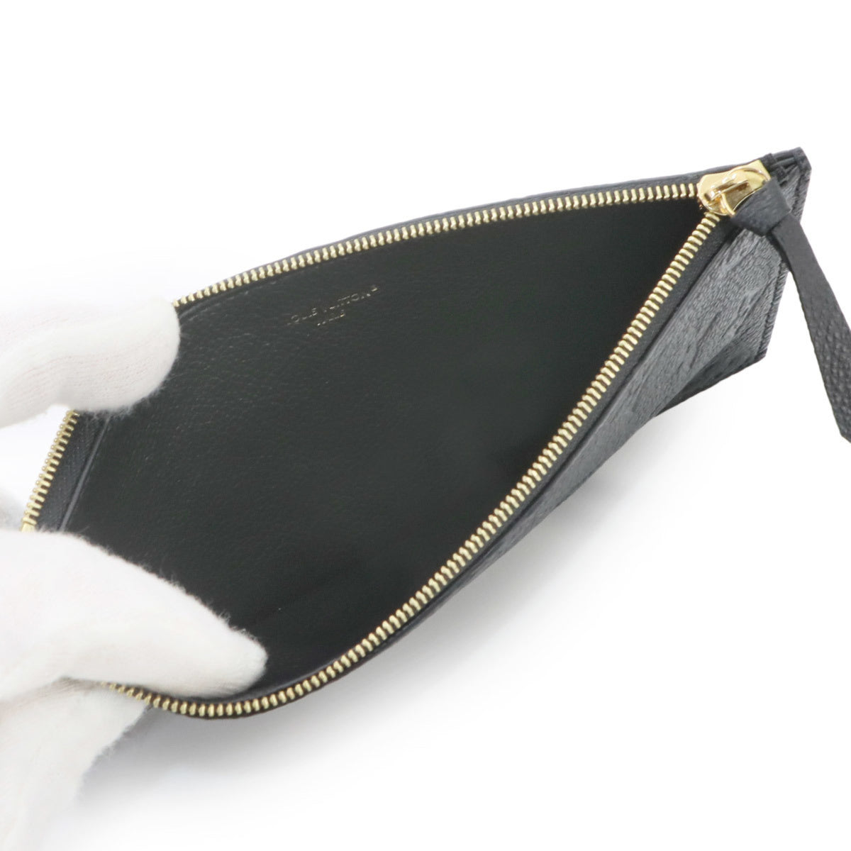 Louis Vuitton Noir Monogram Empreinte Pochette (Pre-Owned)