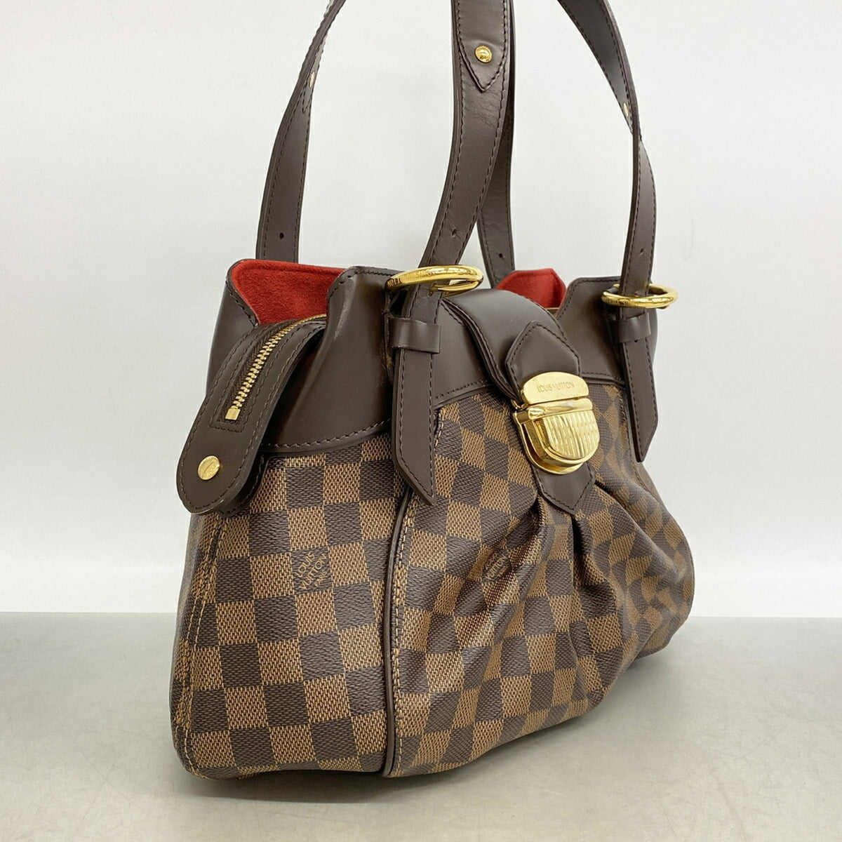 Louis Vuitton Ebene Handbag (Pre-Owned)