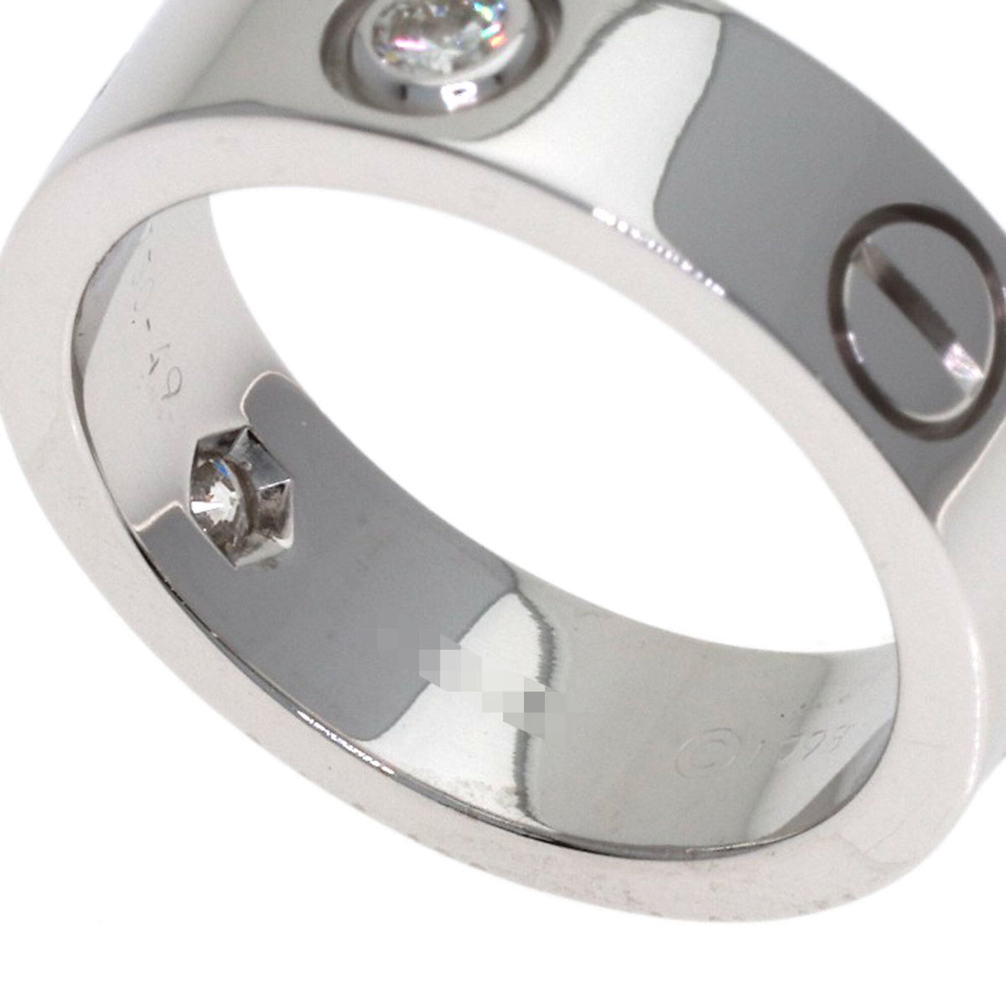 Cartier Love White Gold (18K) Band Ring (Pre-Owned)