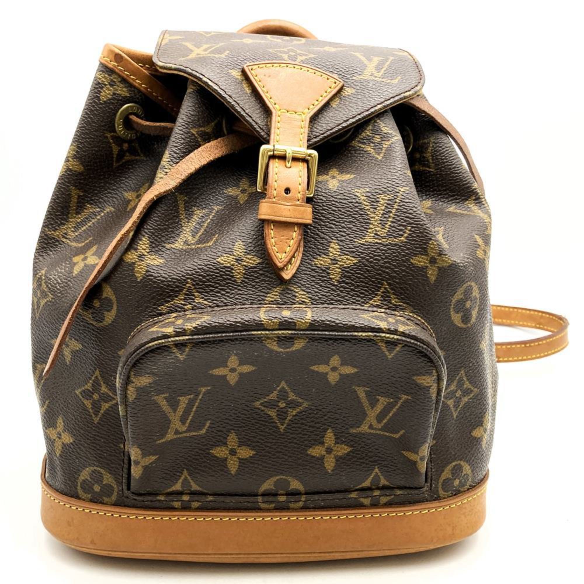 Louis Vuitton Brown Monogram Backpack (Pre-Owned)