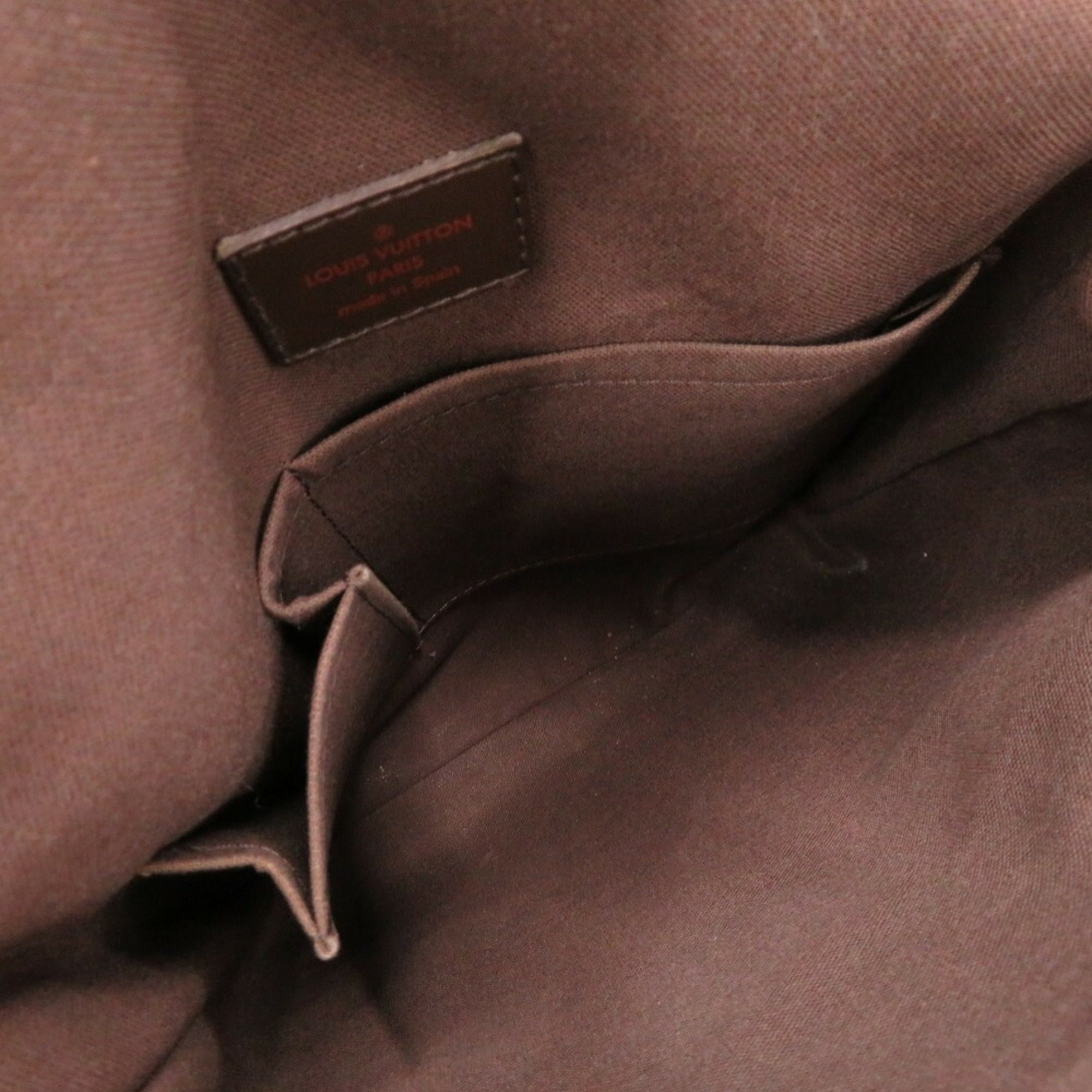 Louis Vuitton Ebene Damier Canvas Shoulder Bag (Pre-Owned)