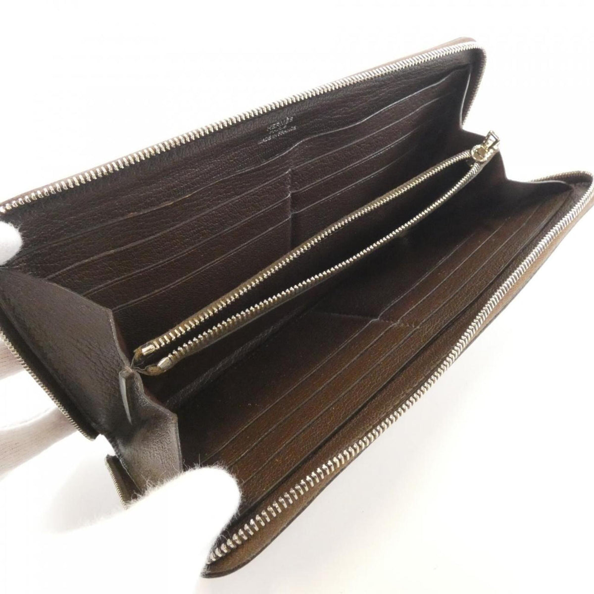 Hermes Brown Long Wallet (Bi-Fold) (Pre-Owned)