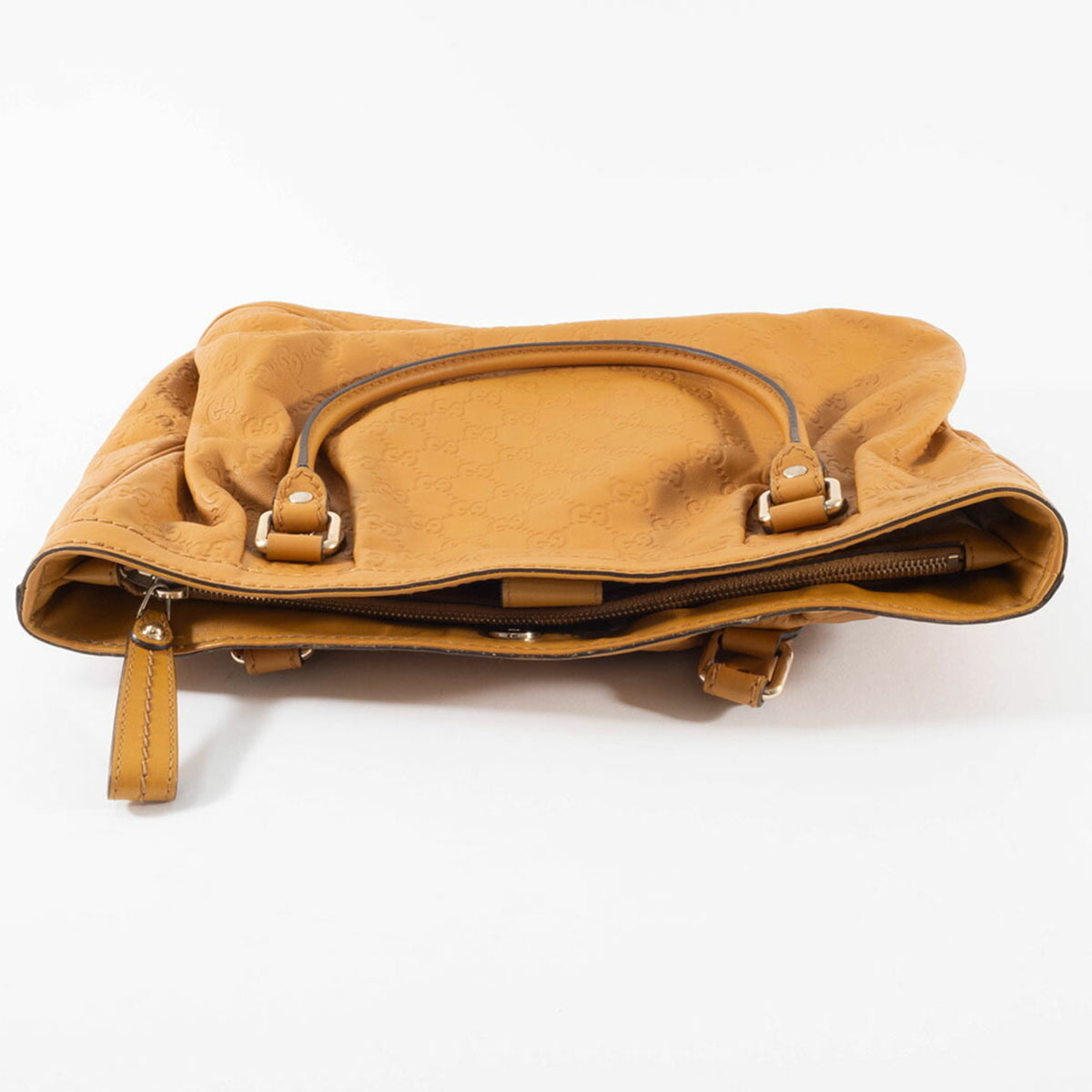 Gucci Brown Leather Handbag (Pre-Owned)