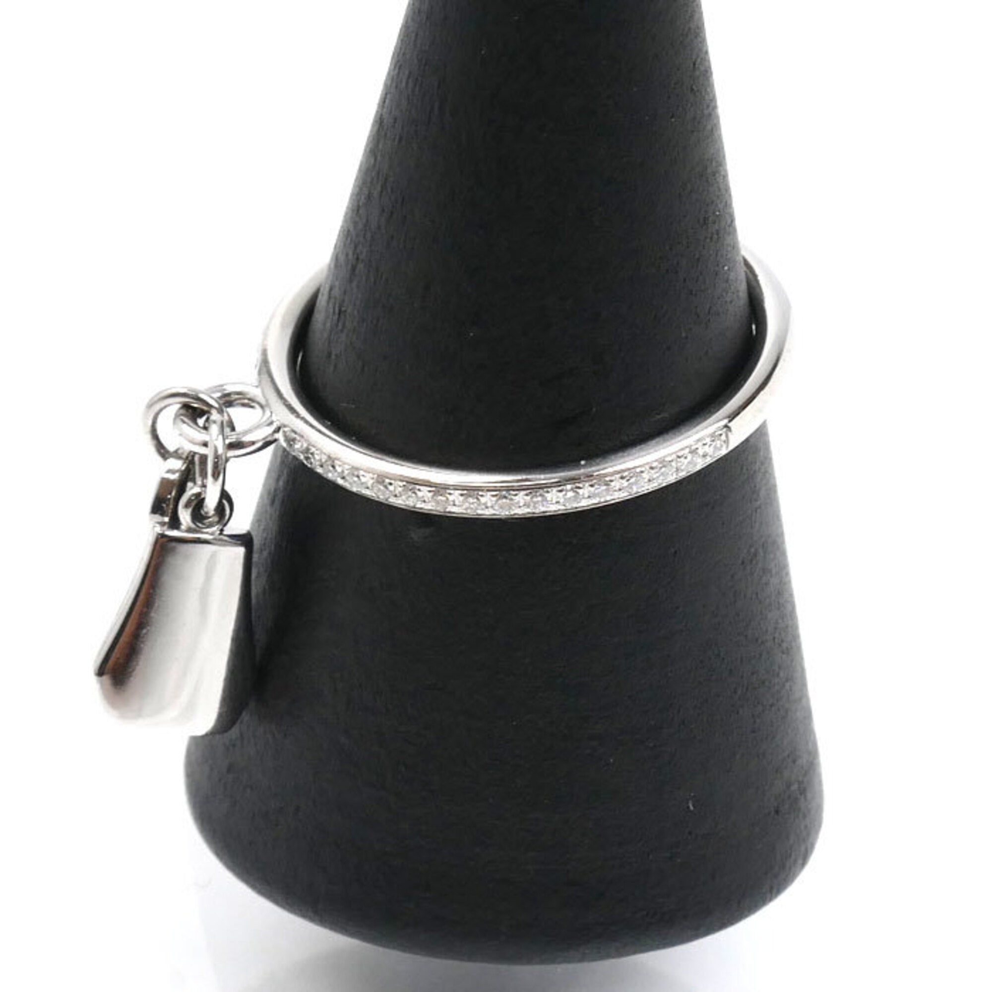 Hermes White Gold (18K) Band Ring (Pre-Owned)