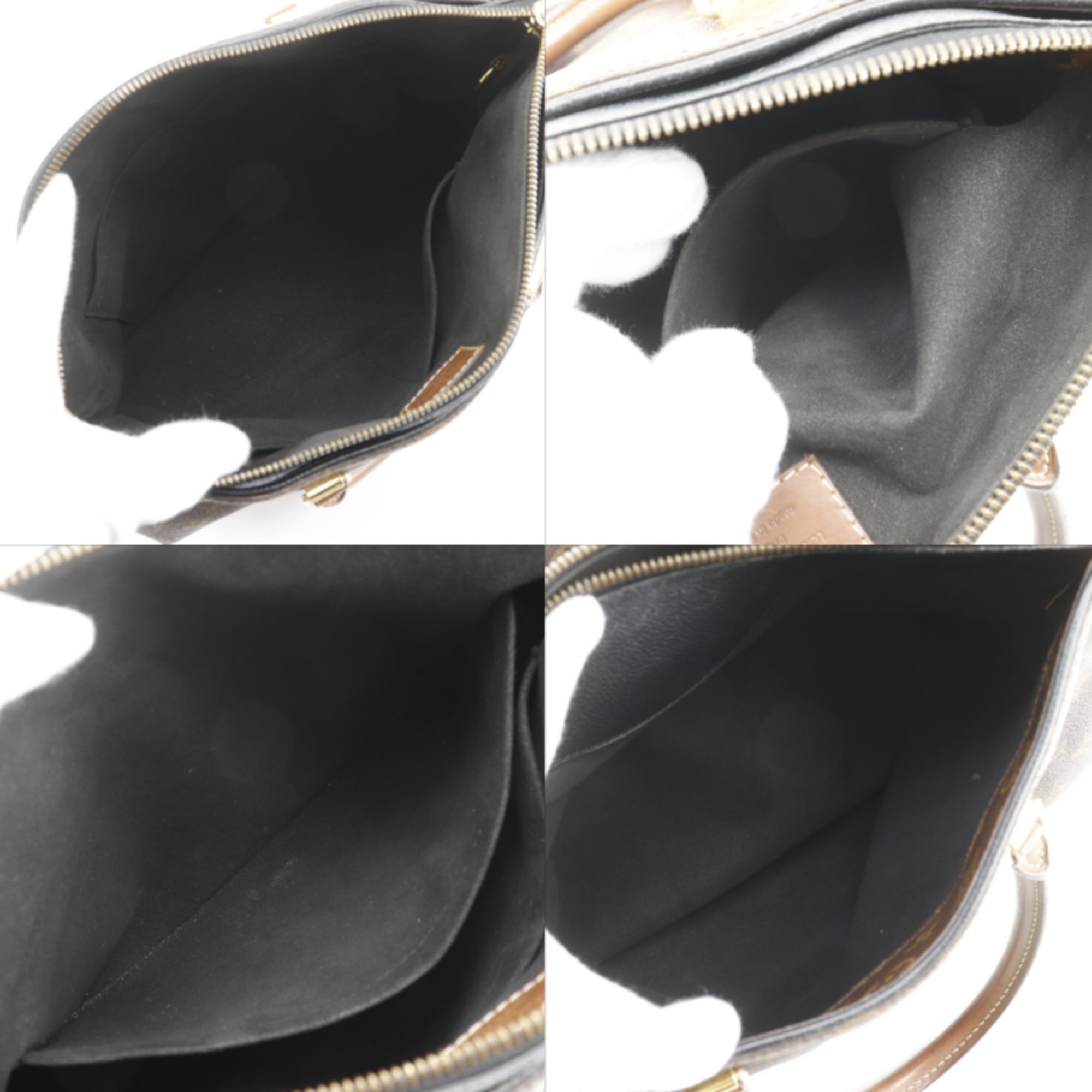 Louis Vuitton Black Brown Monogram Noir Monogram Handbag (Pre-Owned)