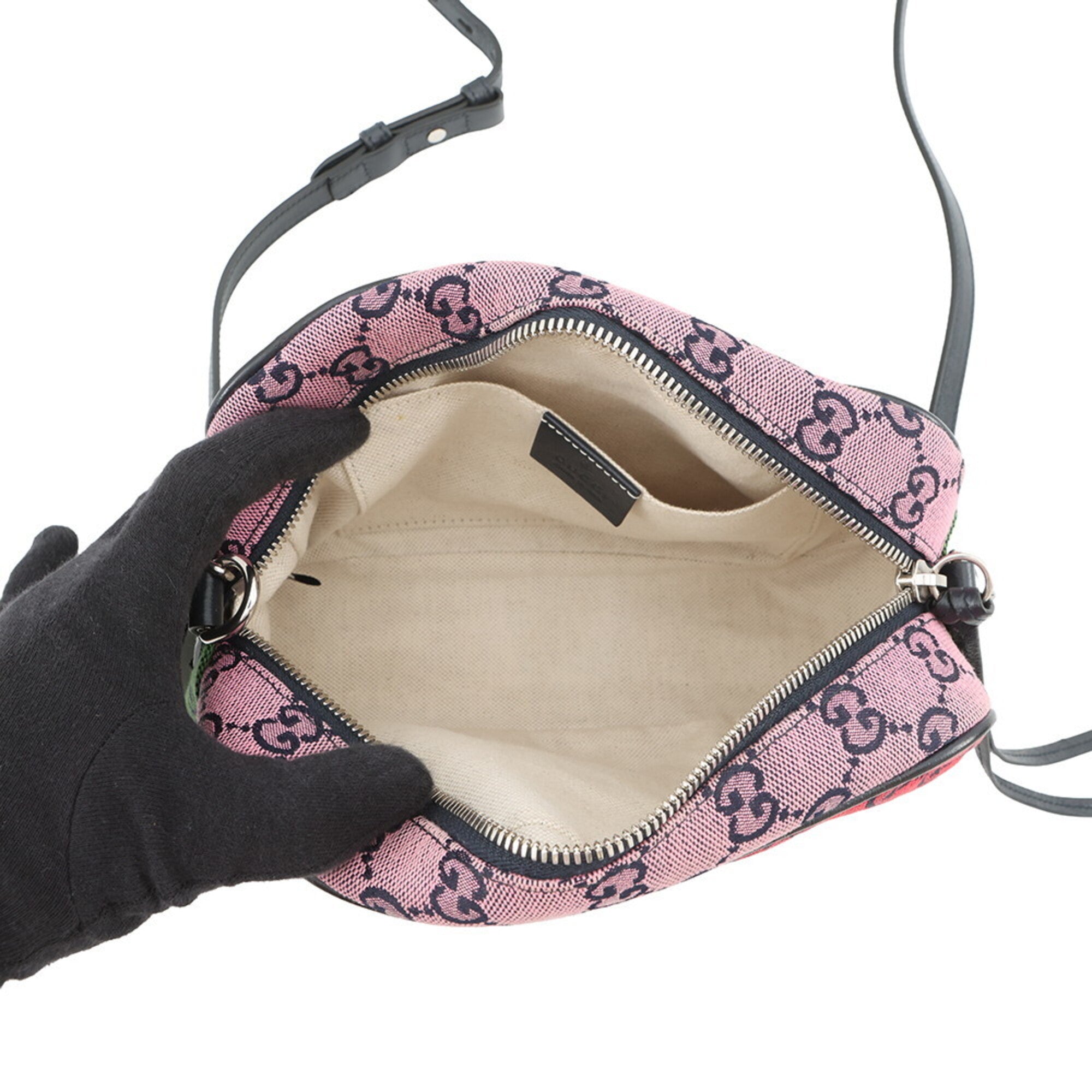 Gucci Multi-Color Gg Canvas Handbag Shoulder Bag (Pre-Owned)