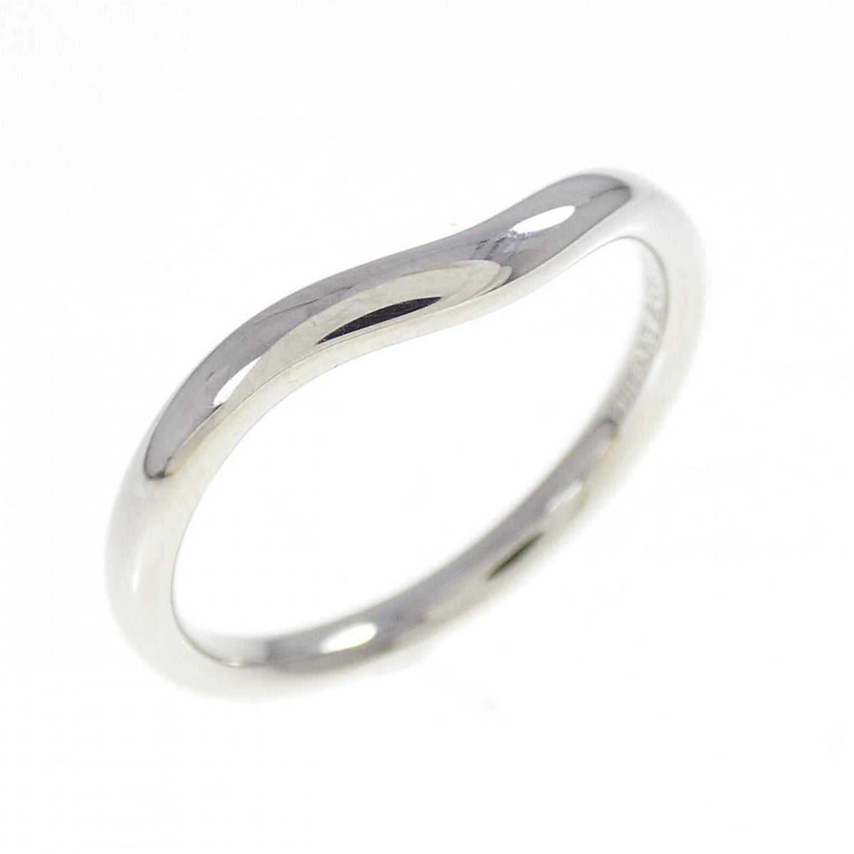 Tiffany Platinum 950 Band Ring (Pre-Owned)