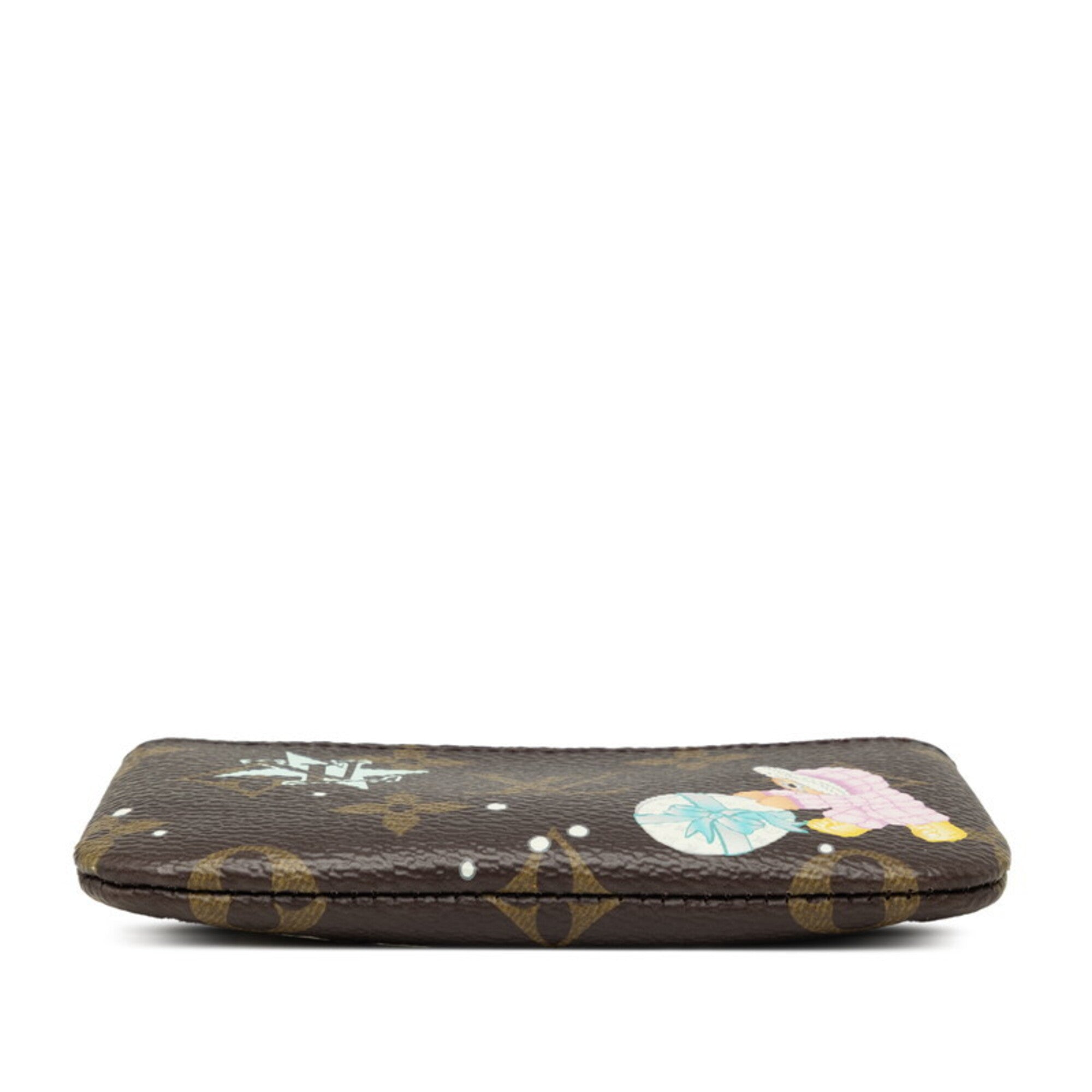 Louis Vuitton Azur Brown Pvc Leather Coin Purse/Coin Case (Pre-Owned)