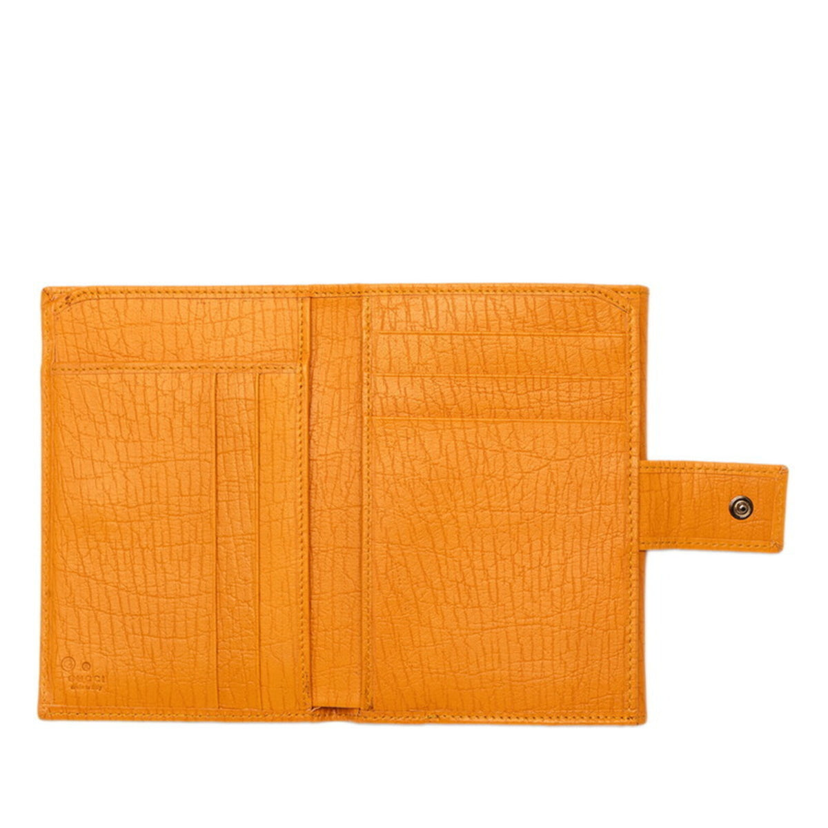Gucci Orange Yellow Leather Wallet (Bi-Fold) (Pre-Owned)