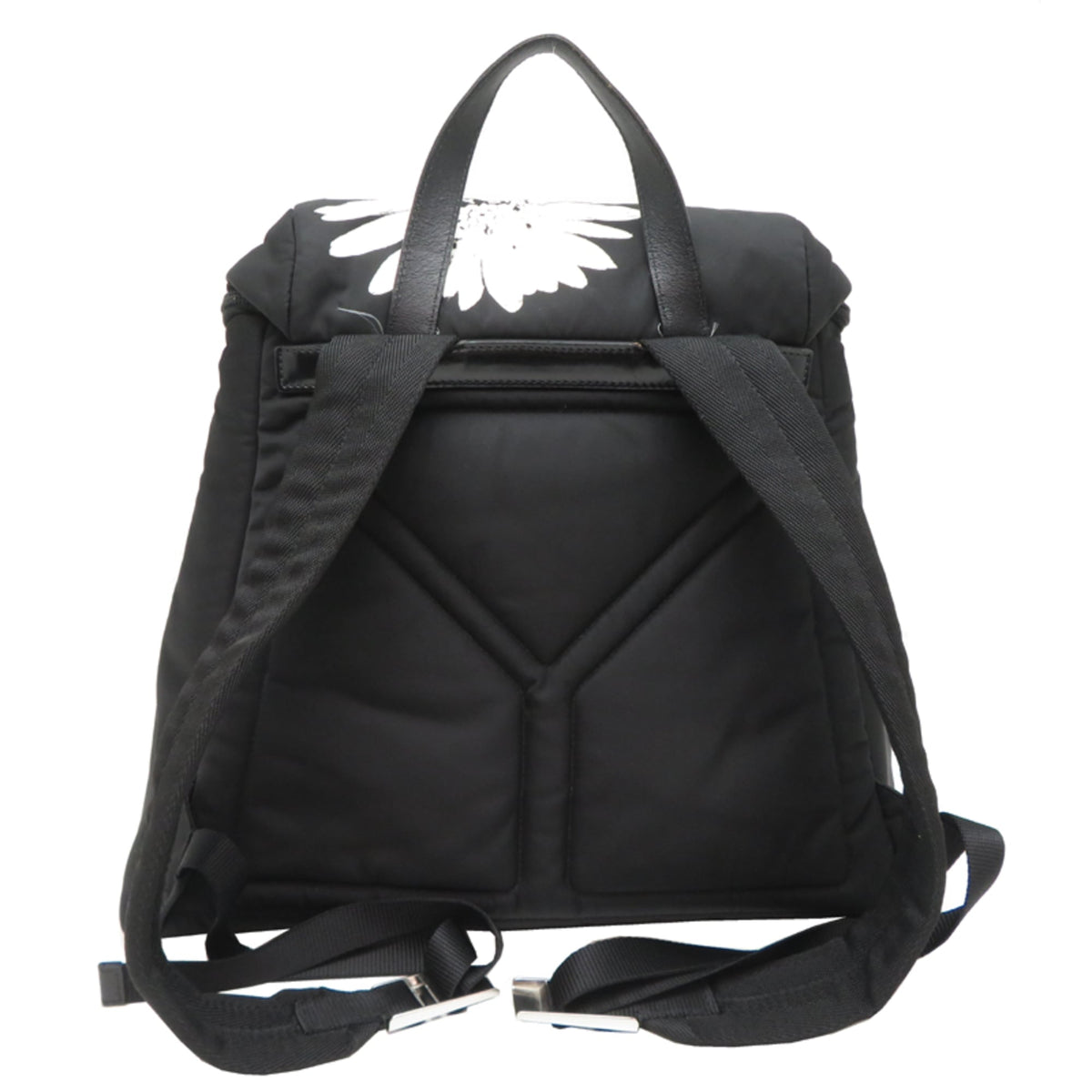 Prada Black Nylon Backpack (Pre-Owned)