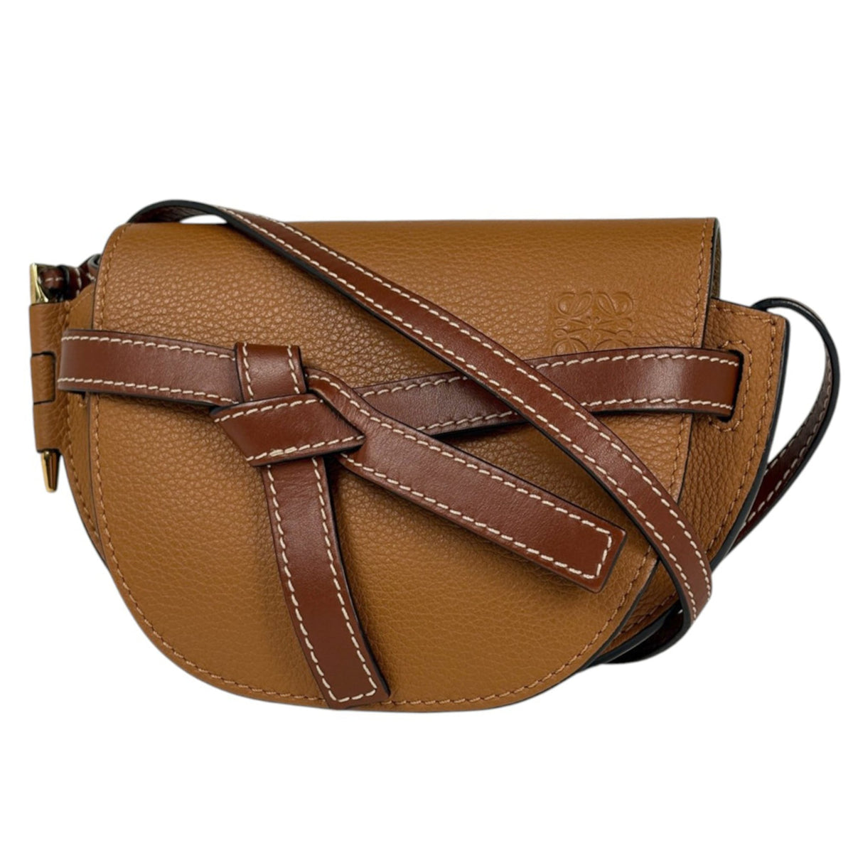 Loewe Brown Leather Shoulder Bag (Pre-Owned)