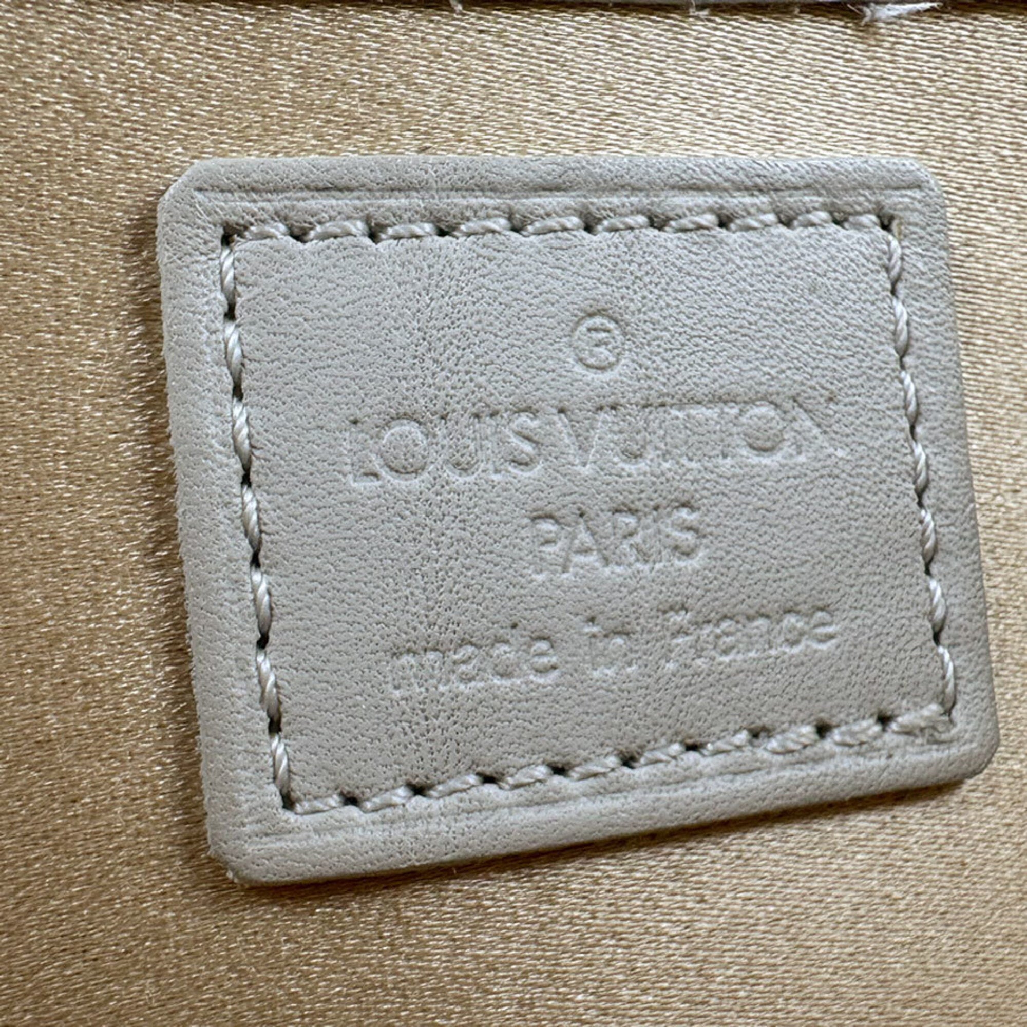Louis Vuitton Silver Monogram Shiny Shoulder Bag (Pre-Owned)