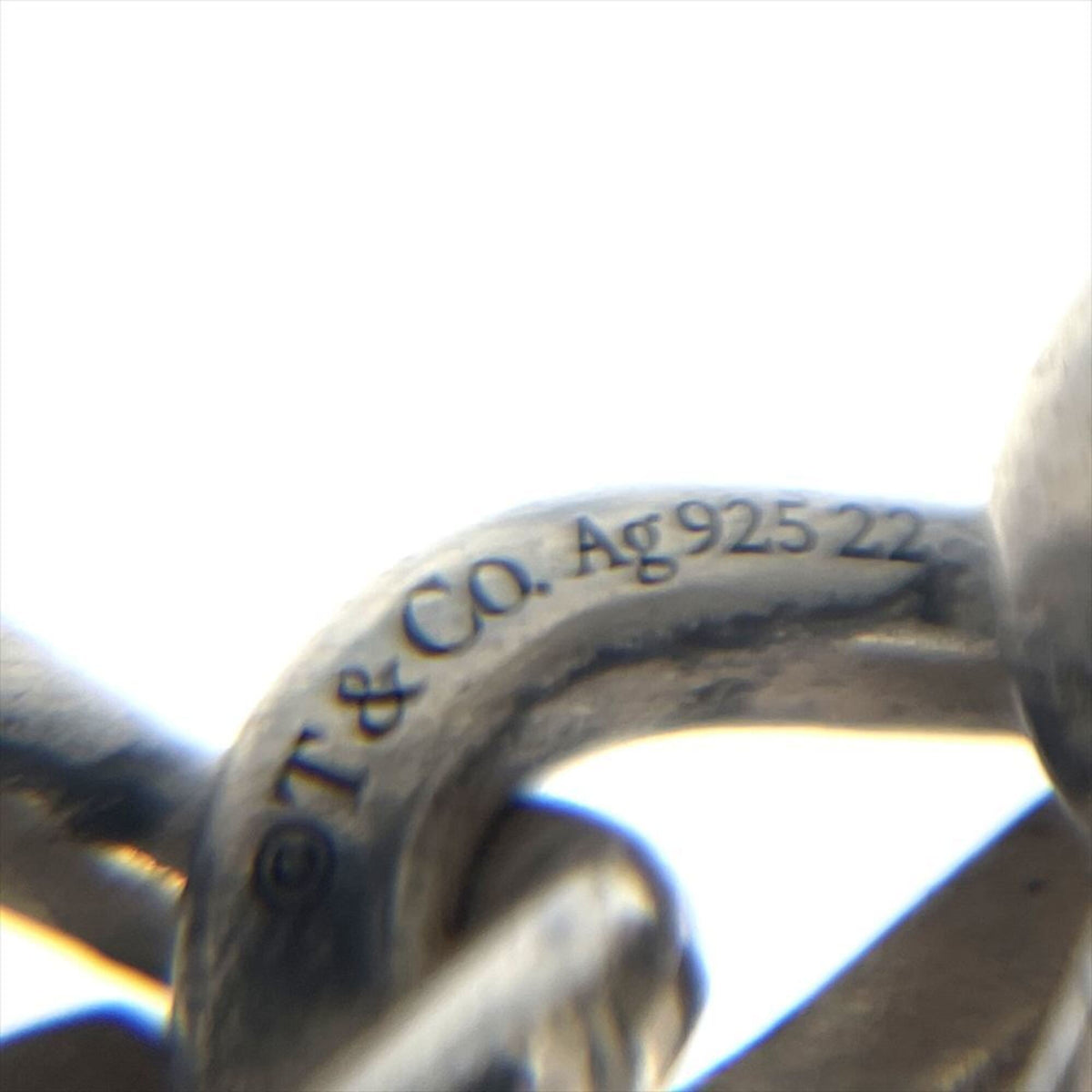 Tiffany Silver Silver 925 Band Ring (Pre-Owned)