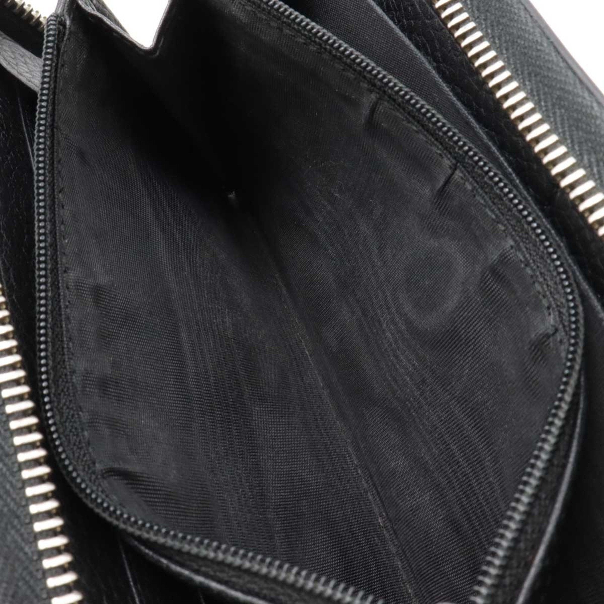 Gucci Black Leather Wallet (Bi-Fold) (Pre-Owned)
