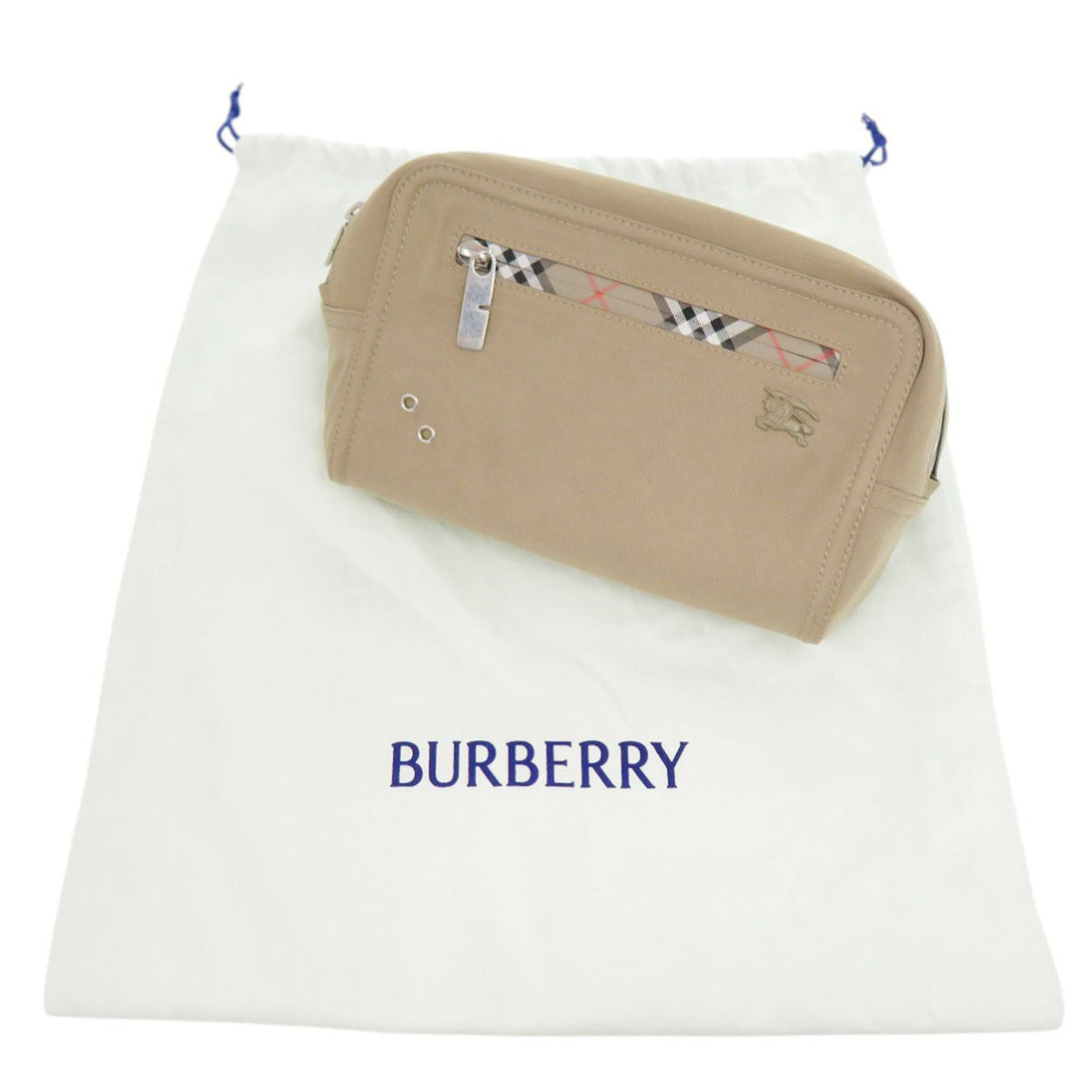 Burberry Beige Polyester Nylon Fanny Pack (Pre-Owned)
