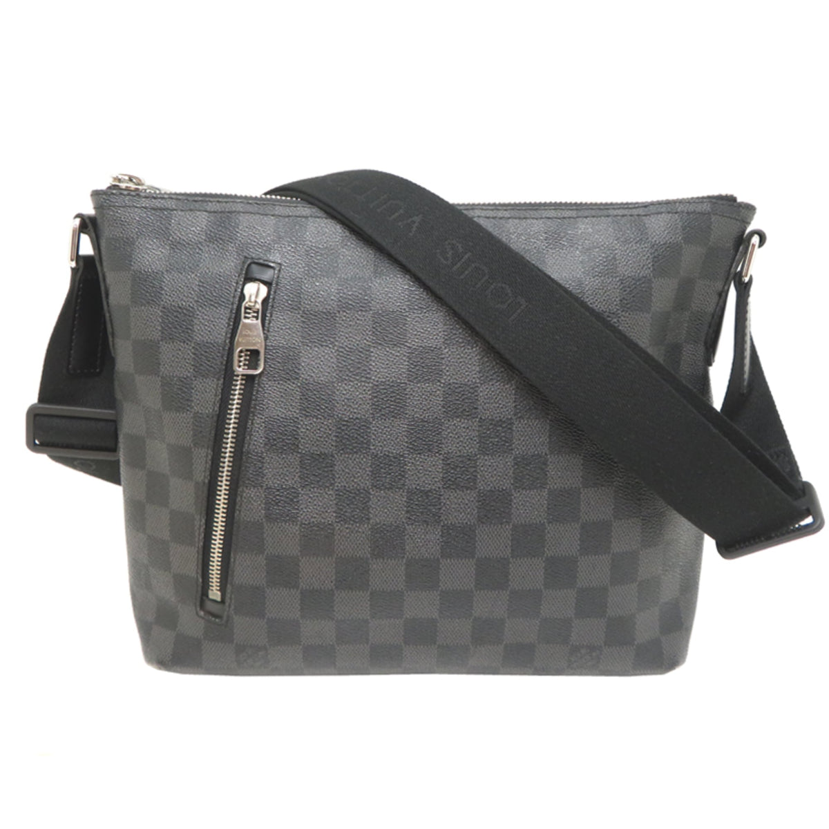 Louis Vuitton Damier Graphite Black Damier Graphite Shoulder Bag (Pre-Owned)