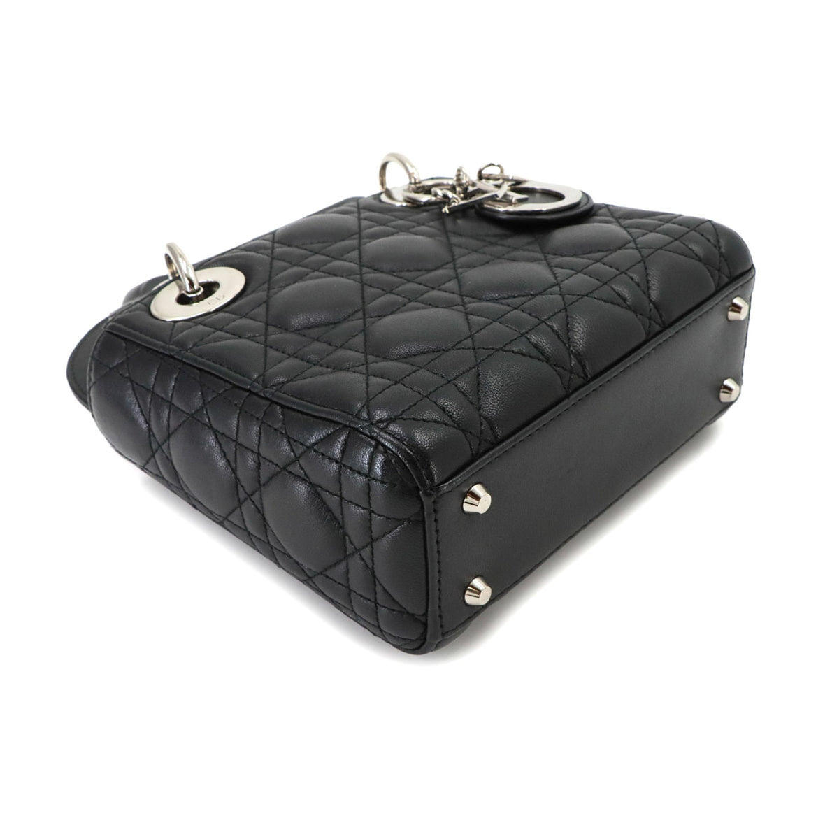 Christian Dior Black Leather Handbag (Pre-Owned)
