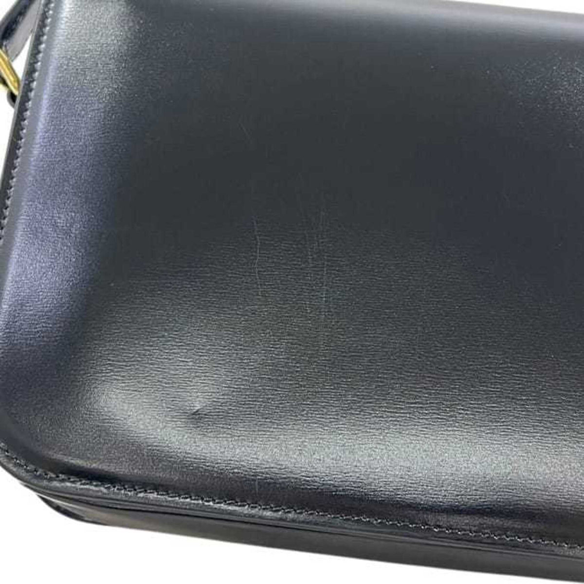 Celine Black Leather Shoulder Bag (Pre-Owned)