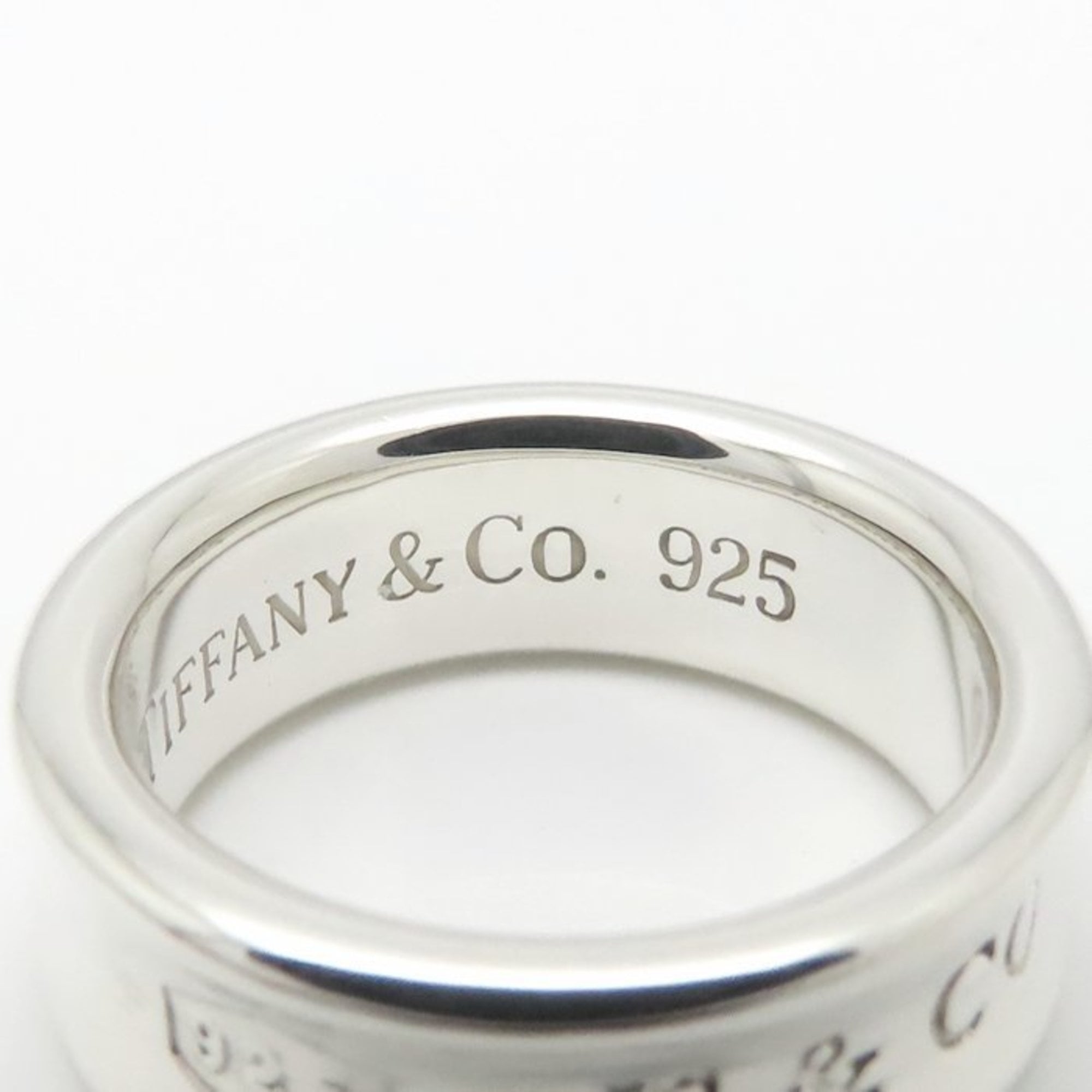 Tiffany Silver Silver 925 Band Ring (Pre-Owned)