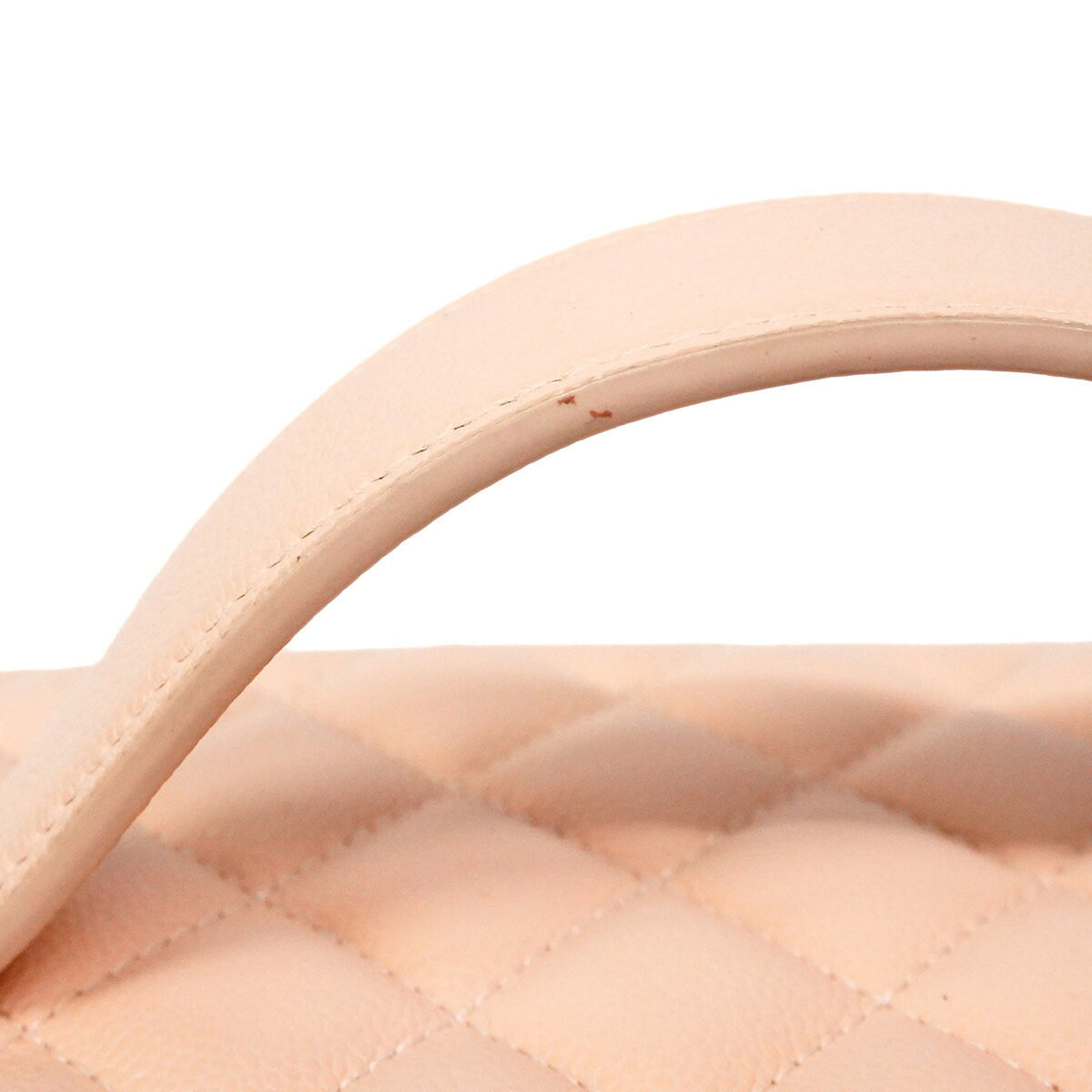 Chanel Pink Grained Calfskin Vanity Bag (Pre-Owned)