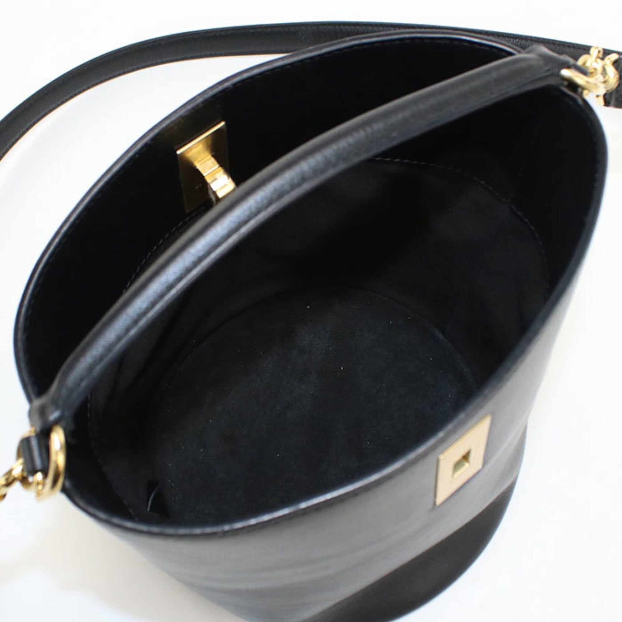 Celine Black Leather Handbag (Pre-Owned)