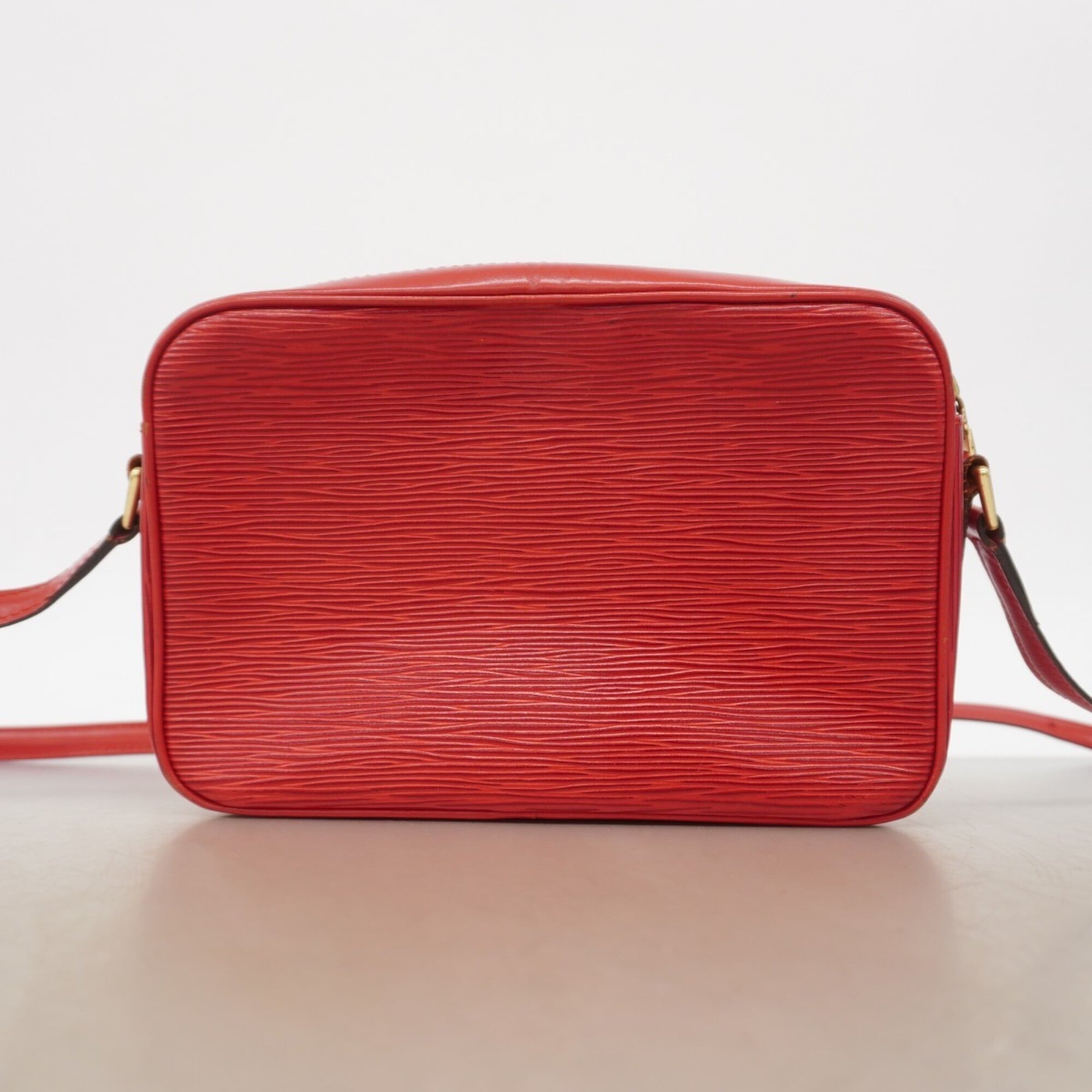 Louis Vuitton Castilian Red Shoulder Bag (Pre-Owned)