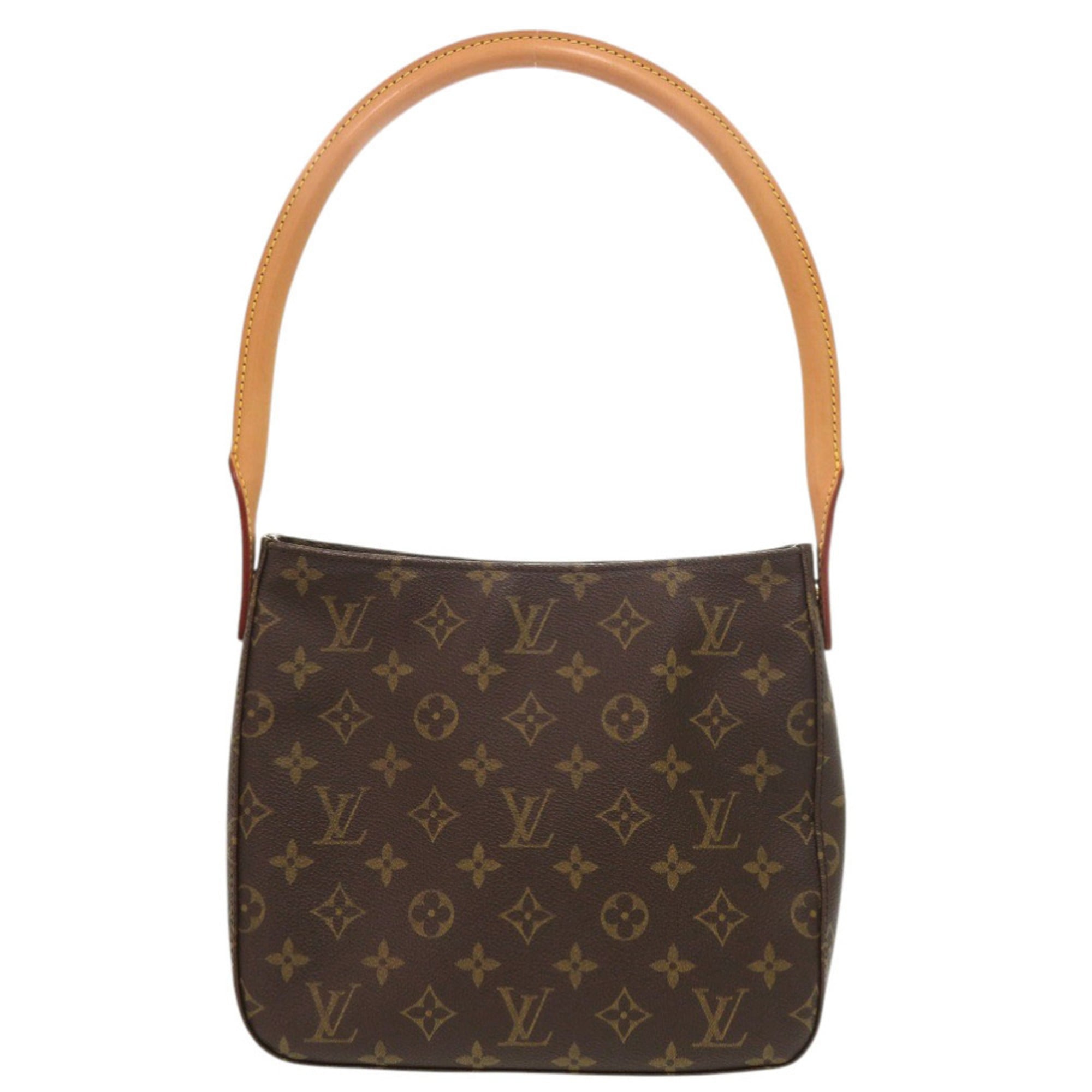 Louis Vuitton Brown Monogram Canvas Shoulder Bag (Pre-Owned)