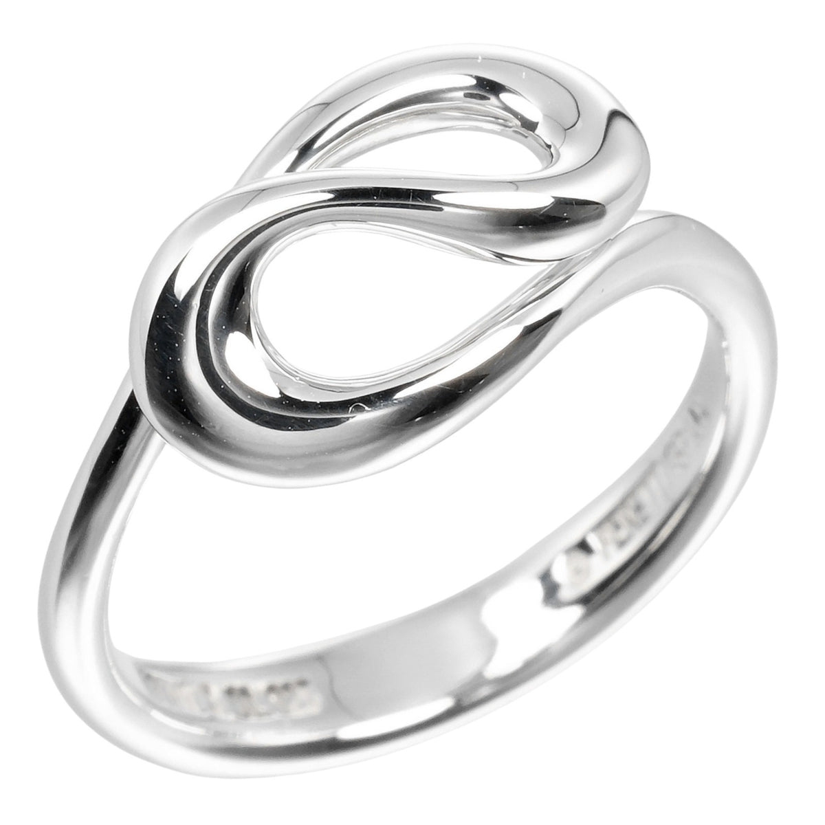Tiffany Silver 925 Band Ring (Pre-Owned)