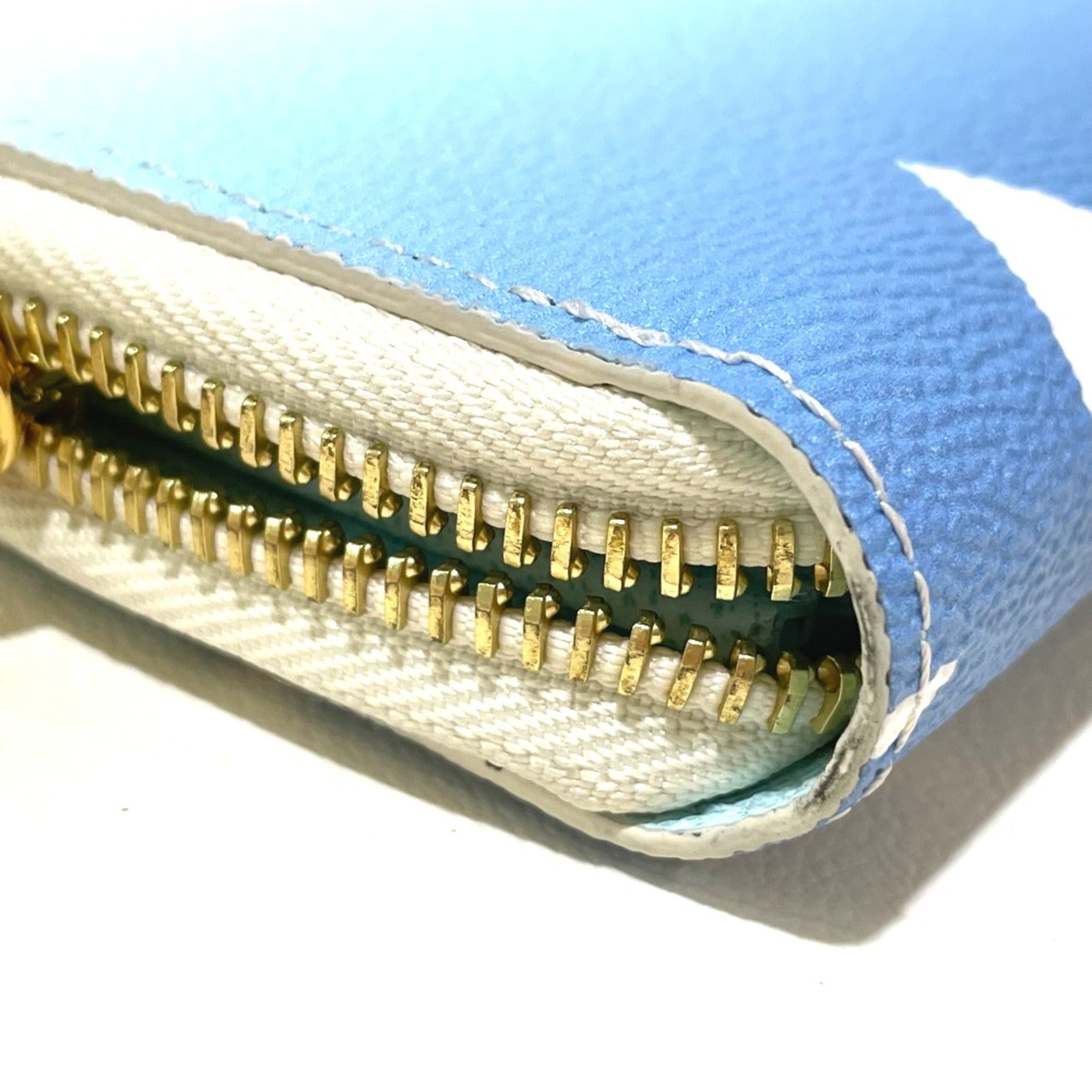 Louis Vuitton Blue Other Long Wallet (Bi-Fold) (Pre-Owned)