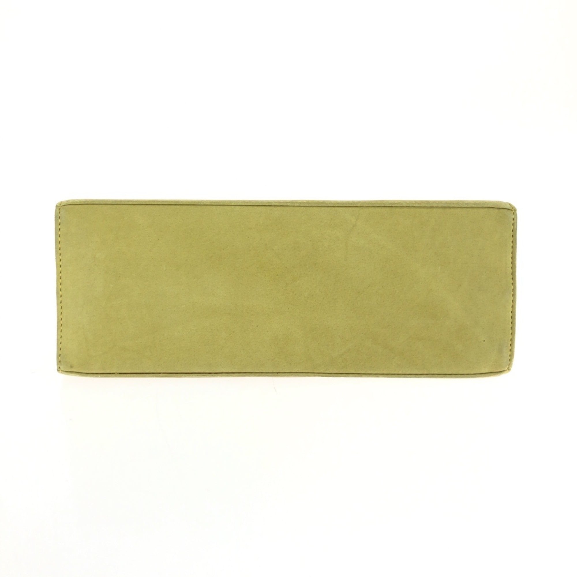Salvatore Ferragamo Yellow Suede Shoulder Bag (Pre-Owned)