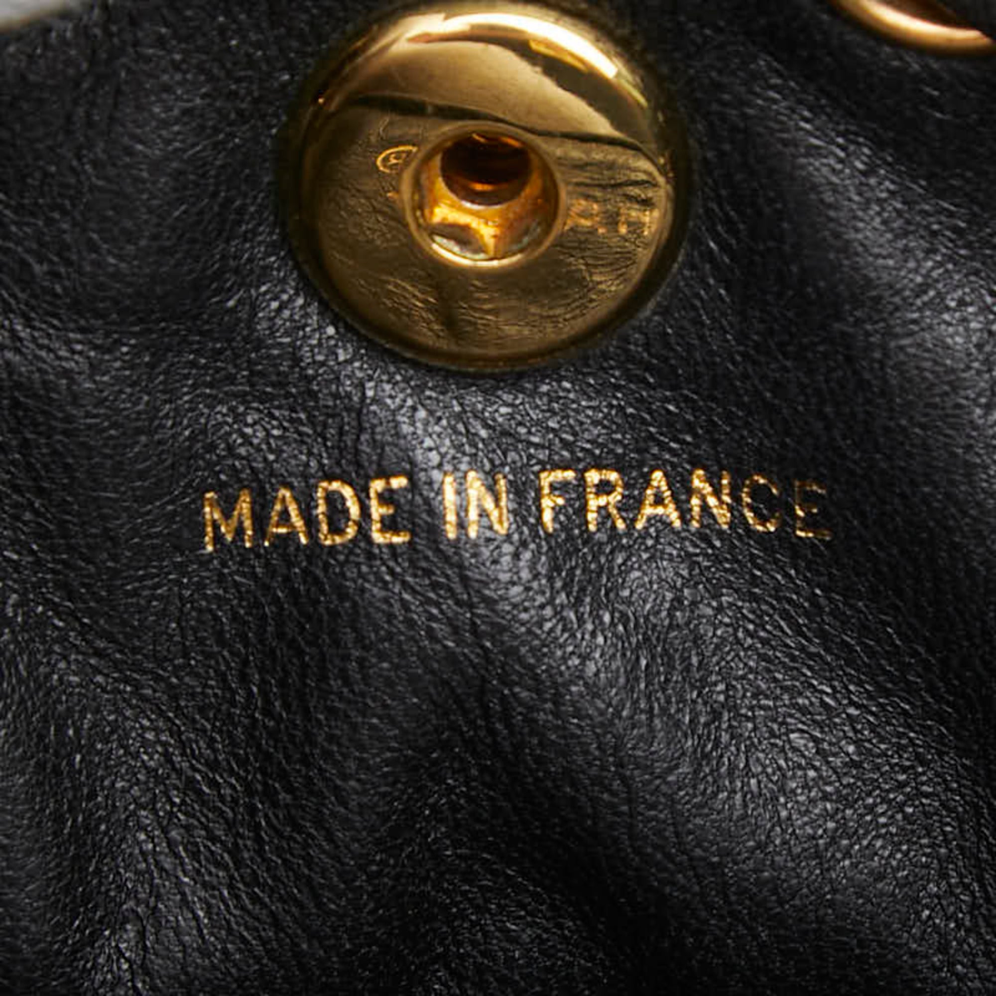 Chanel Black Leather Backpack (Pre-Owned)