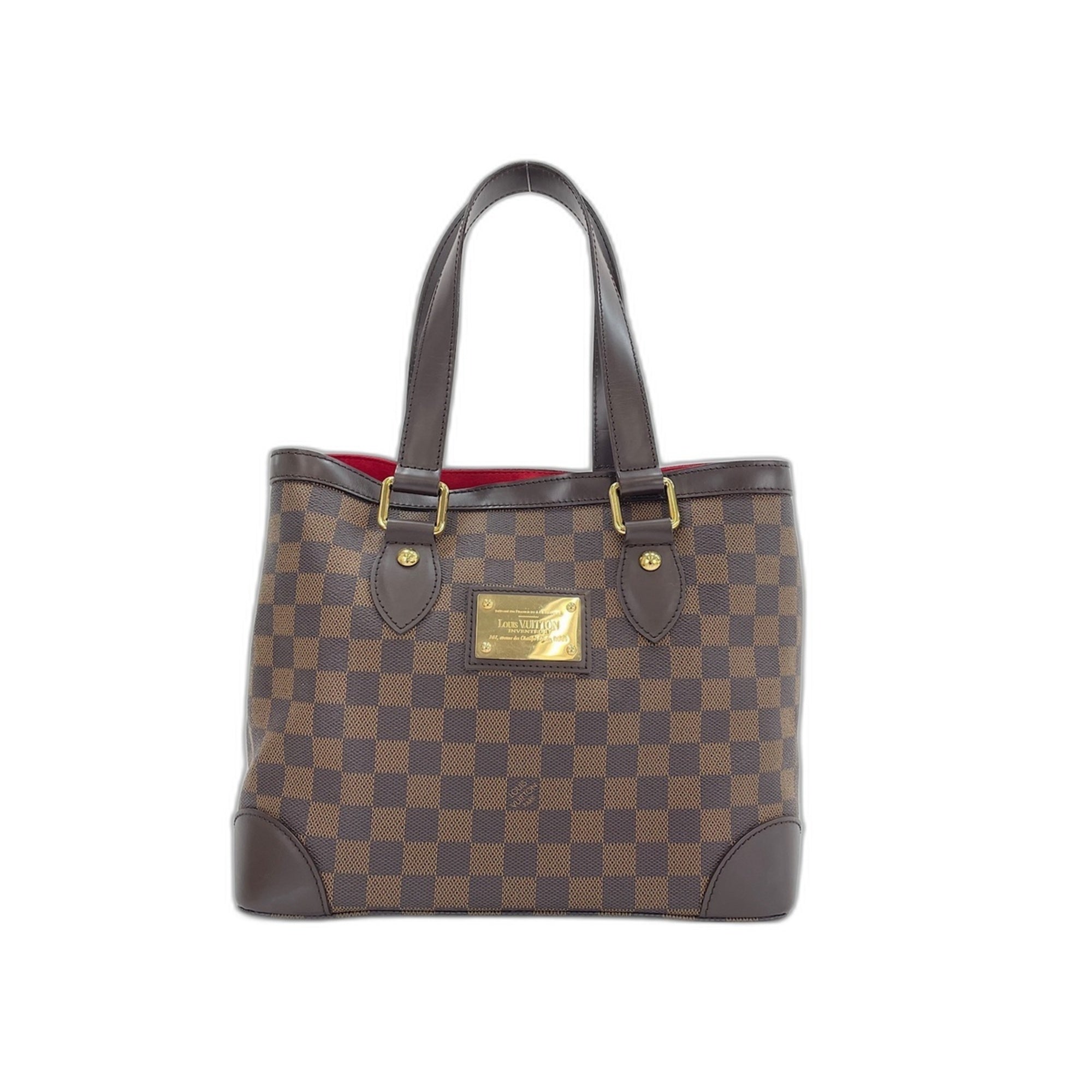 Louis Vuitton Brown Damier Canvas Handbag (Pre-Owned)