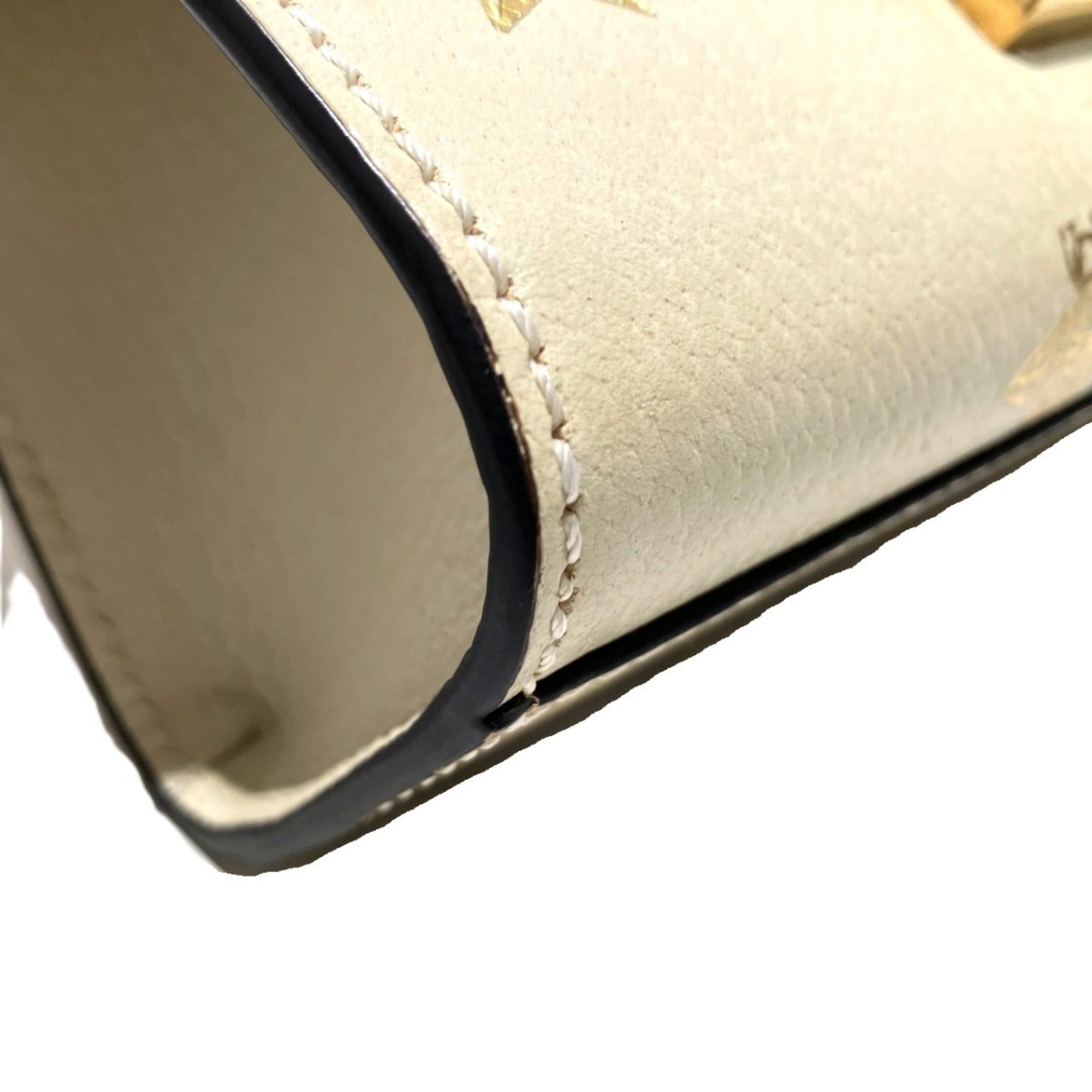Gucci Beige Leather Shoulder Bag (Pre-Owned)