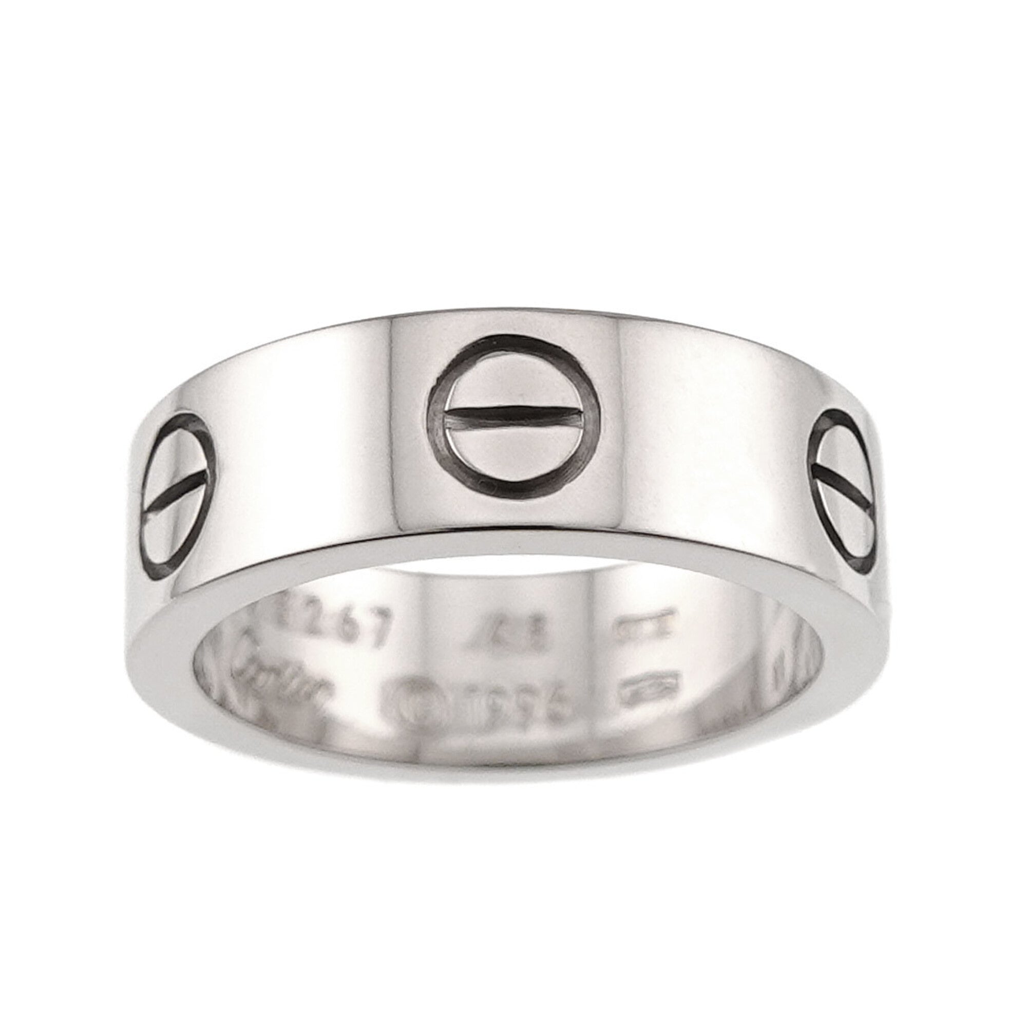 Cartier White Gold (18K) Band Ring (Pre-Owned)