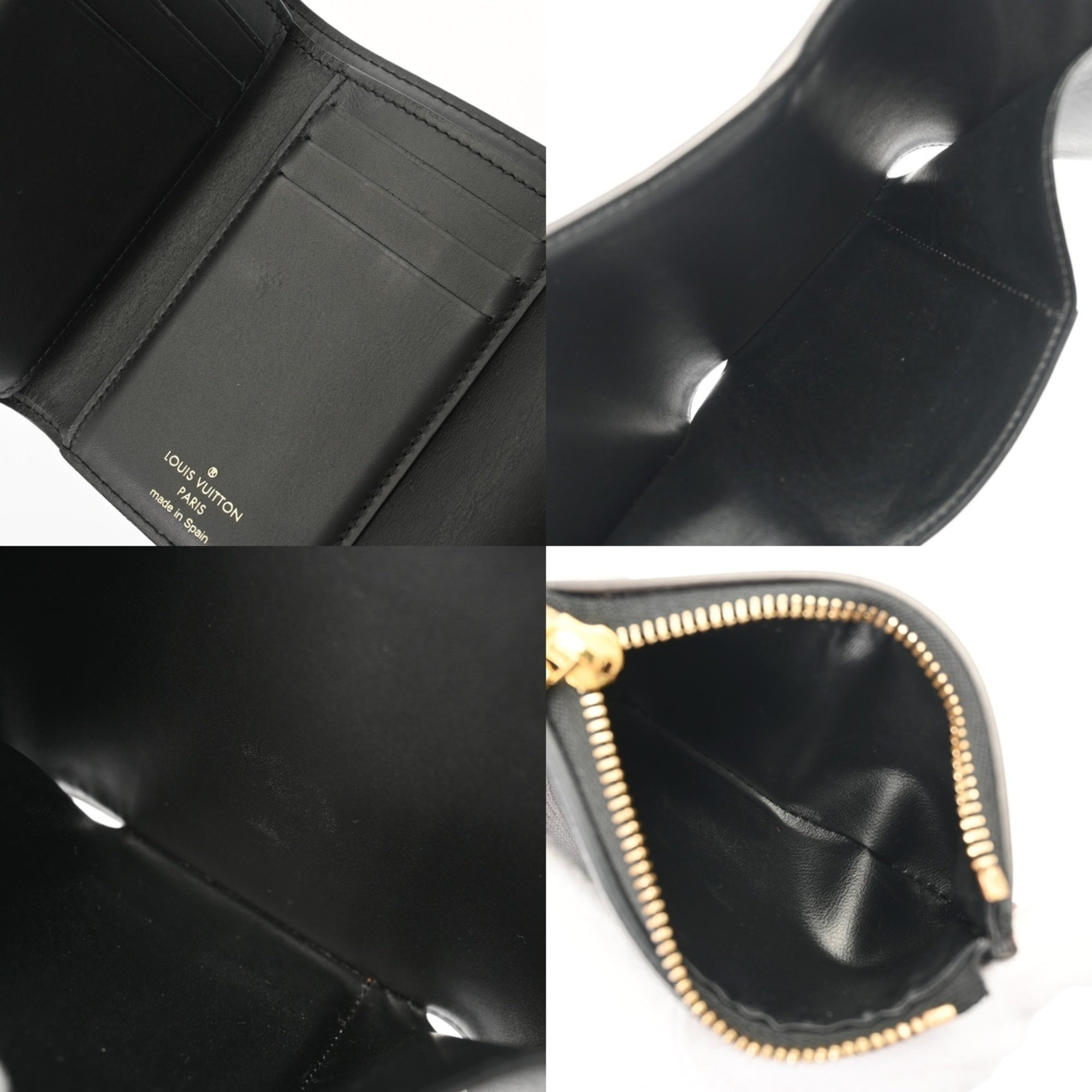 Louis Vuitton Brown Monogram Wallet (Tri-Fold) (Pre-Owned)